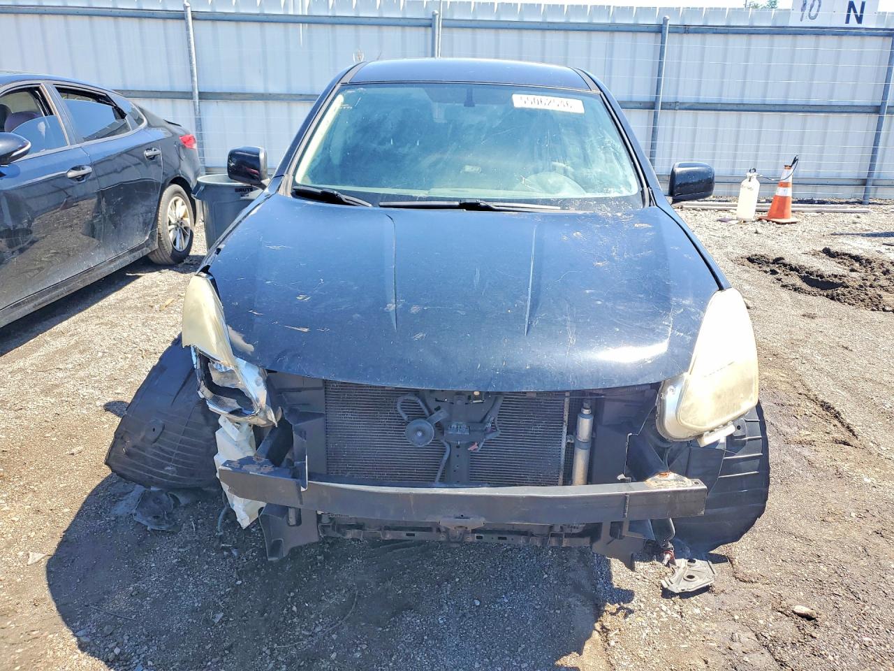 2013 Nissan Rogue S Black vin: JN8AS5MV8DW137907