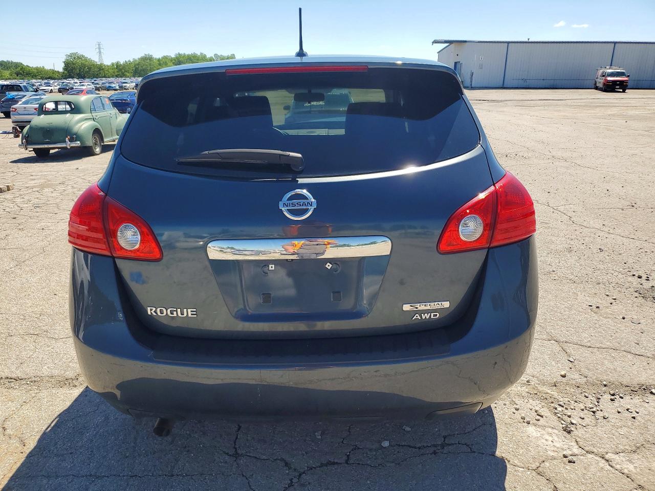 2013 Nissan Rogue S Blue vin: JN8AS5MV8DW150088