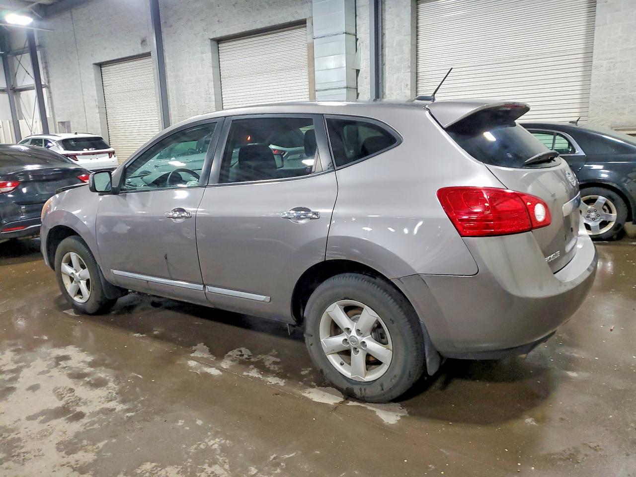 2013 Nissan Rogue S Gray vin: JN8AS5MV8DW602864