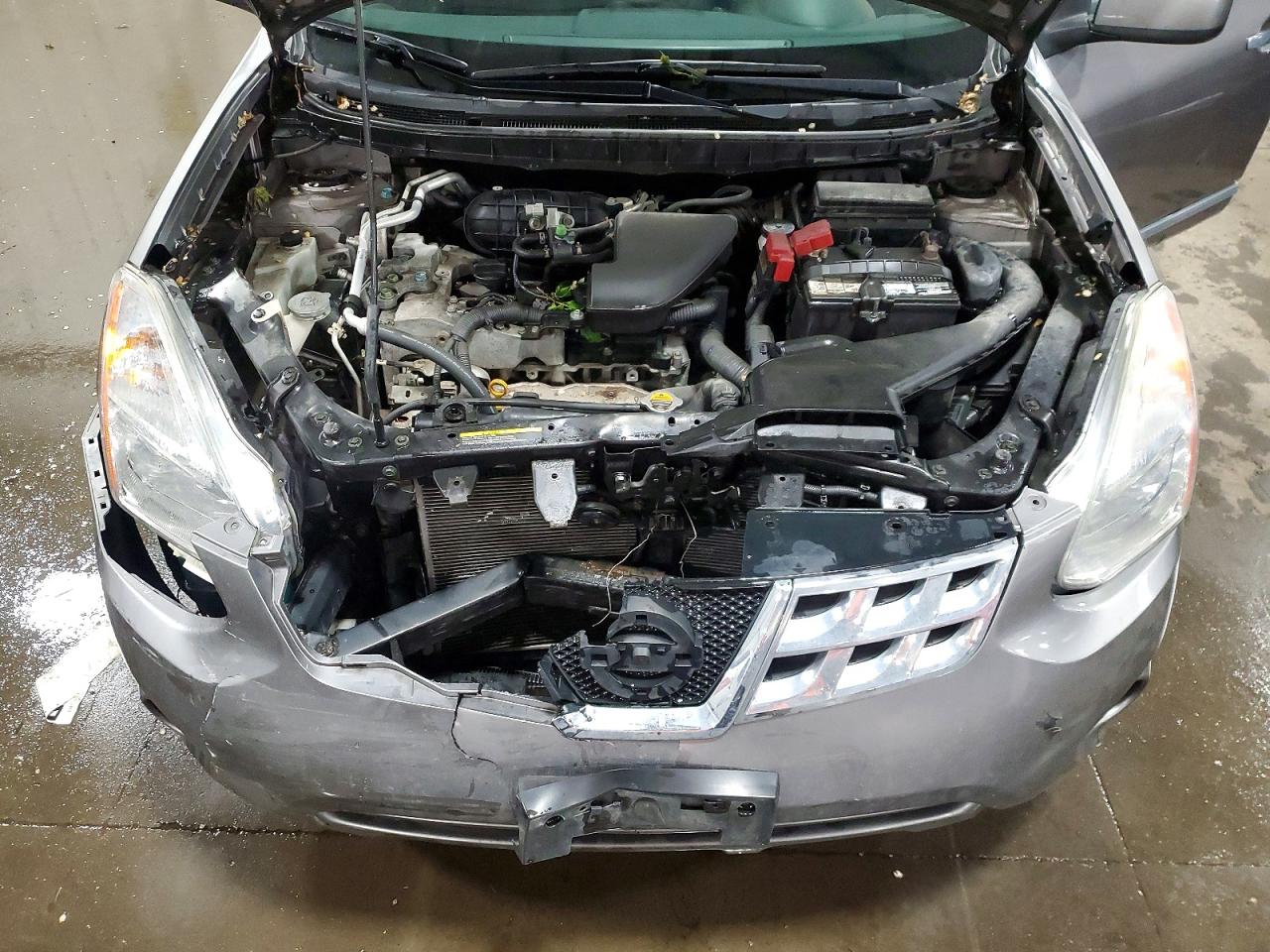 2013 Nissan Rogue S Gray vin: JN8AS5MV8DW602864
