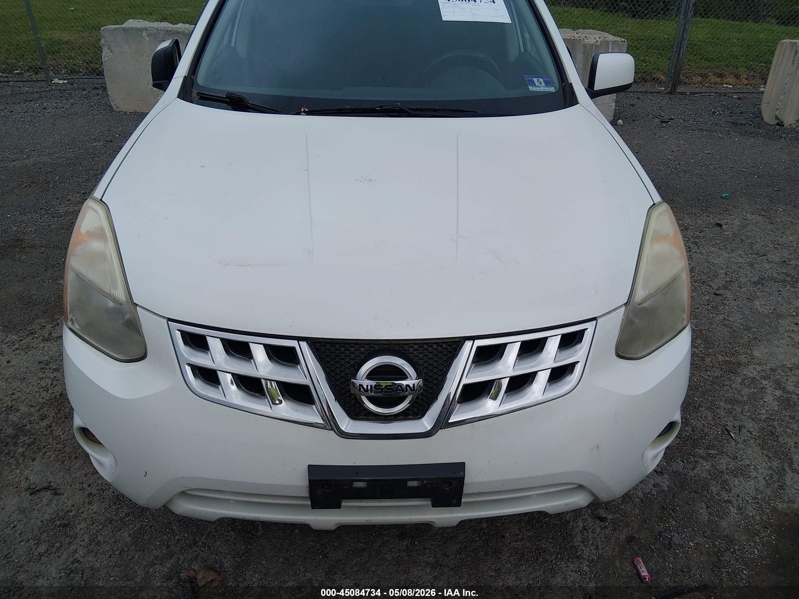 2013 Nissan Rogue Sv White vin: JN8AS5MV8DW612343