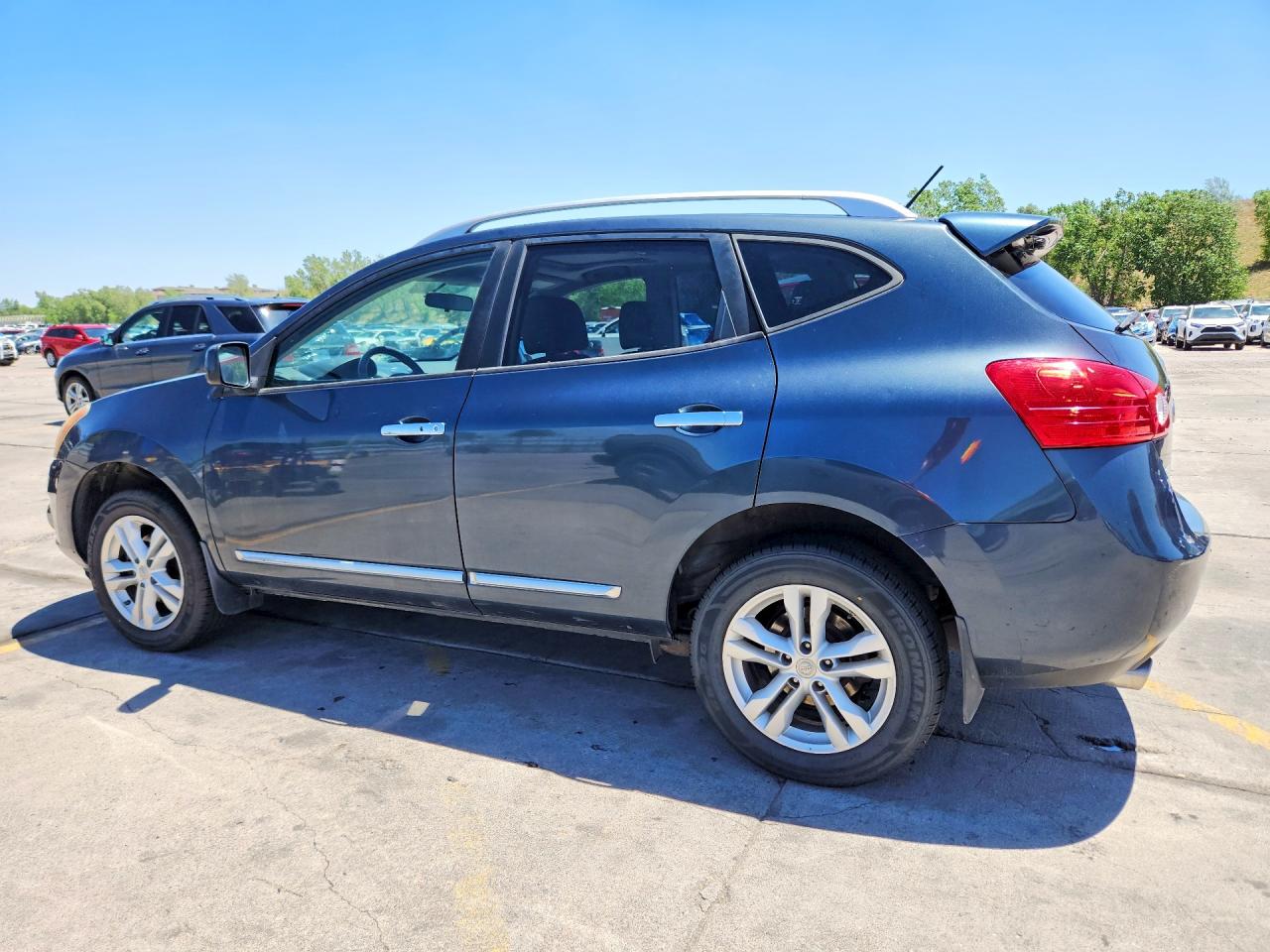 2013 Nissan Rogue S/sv Blue vin: JN8AS5MV8DW613153