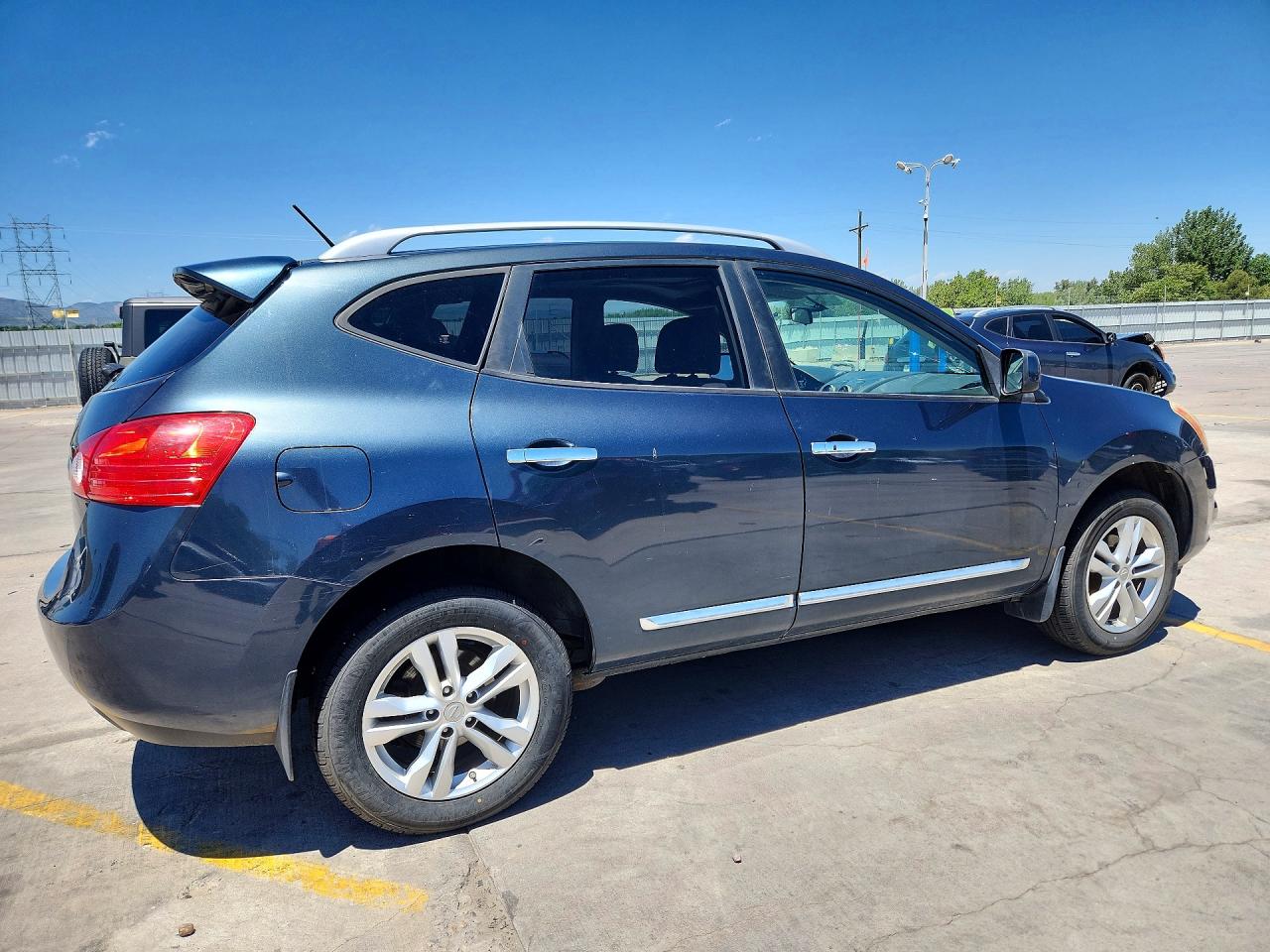 2013 Nissan Rogue S/sv Blue vin: JN8AS5MV8DW613153