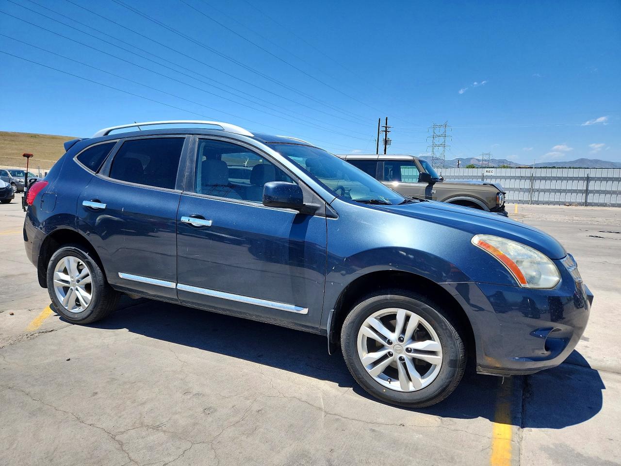 2013 Nissan Rogue S/sv Blue vin: JN8AS5MV8DW613153