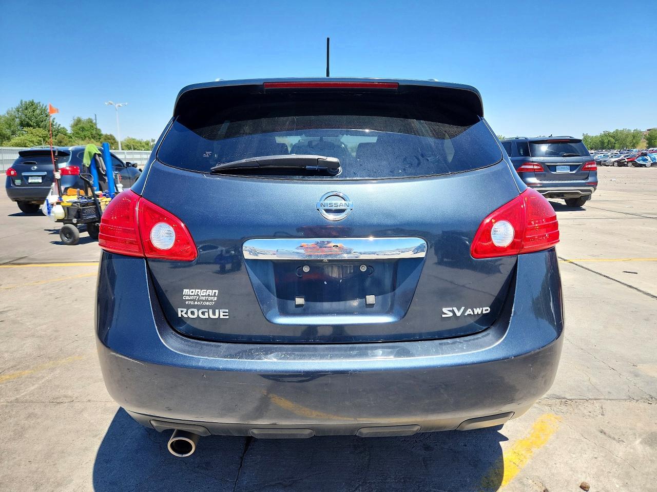 2013 Nissan Rogue S/sv Blue vin: JN8AS5MV8DW613153