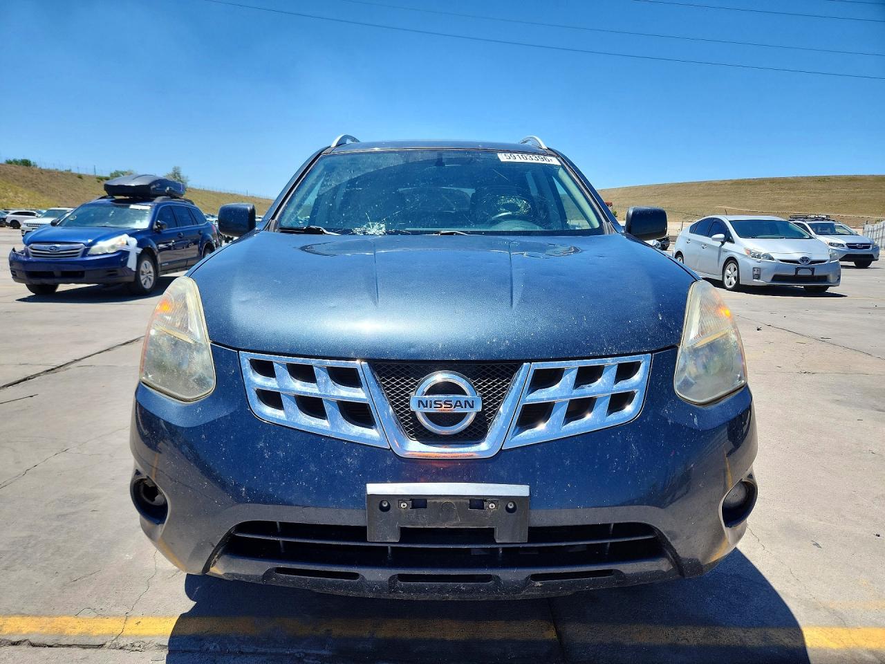 2013 Nissan Rogue S/sv Blue vin: JN8AS5MV8DW613153