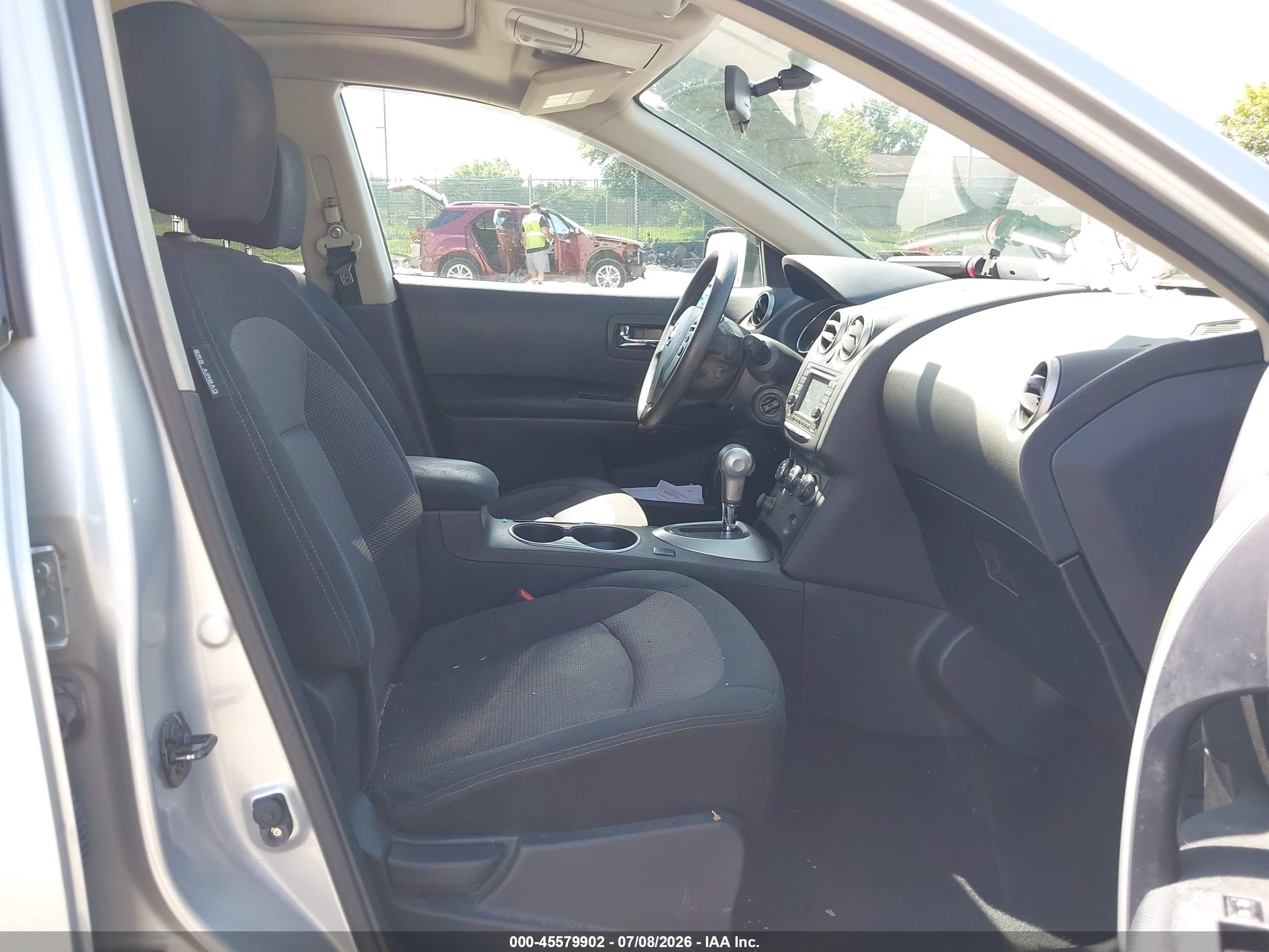 2013 Nissan Rogue Sv Silver vin: JN8AS5MV8DW617414