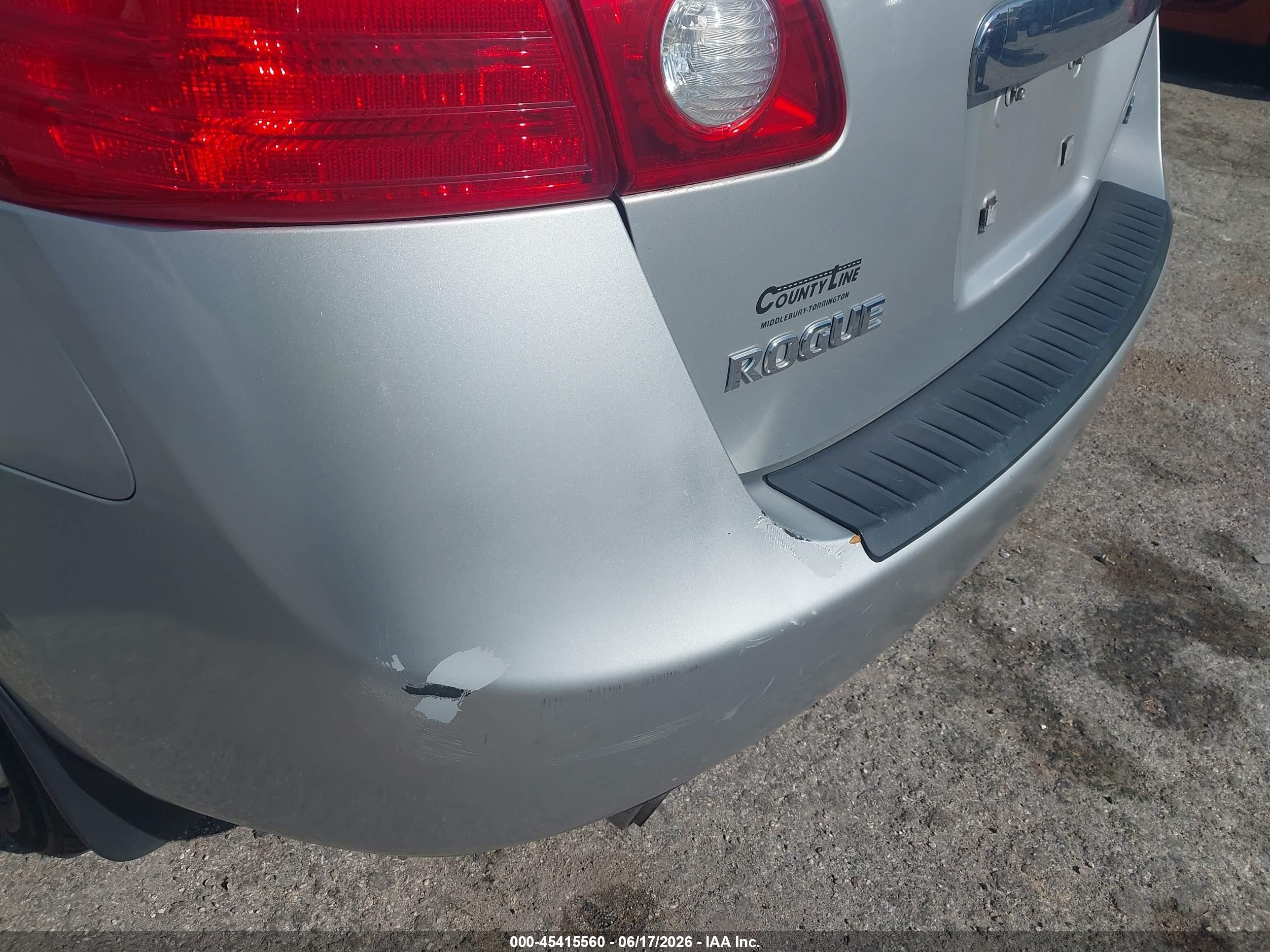 2013 Nissan Rogue Sv Silver vin: JN8AS5MV8DW621334