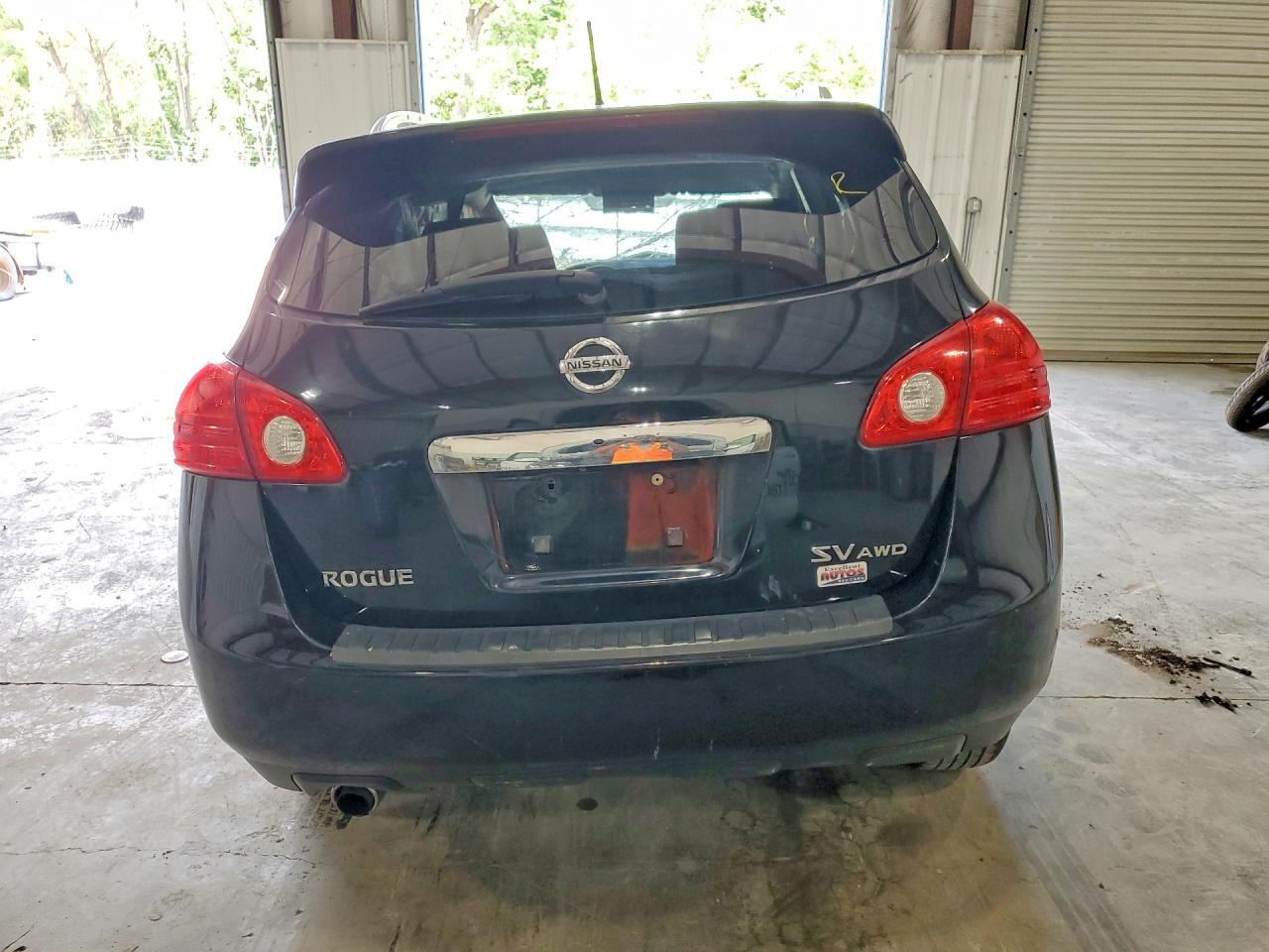 2013 Nissan Rogue S Black vin: JN8AS5MV8DW621950