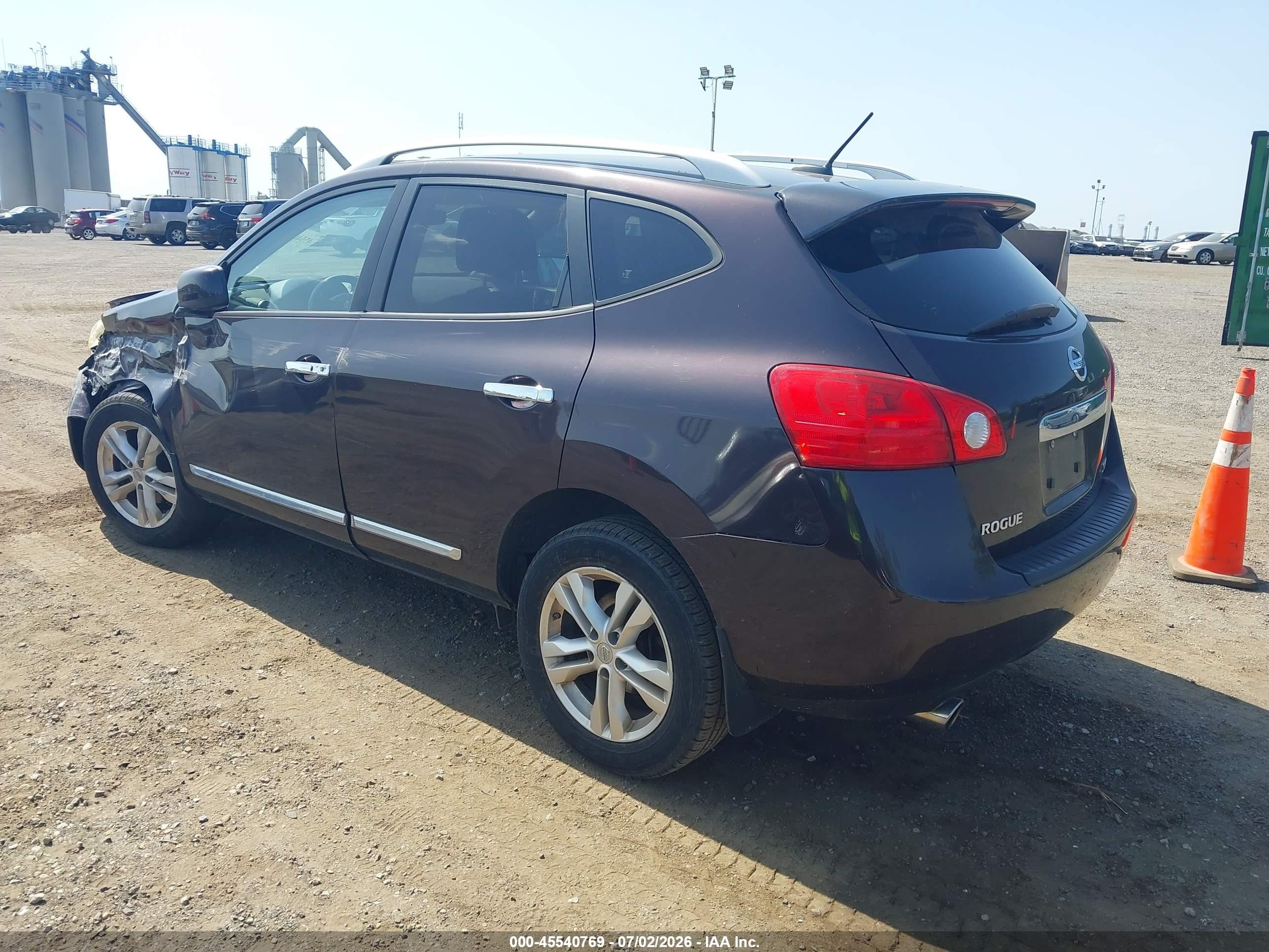 2013 Nissan Rogue Sv Dark Brown vin: JN8AS5MV8DW624783