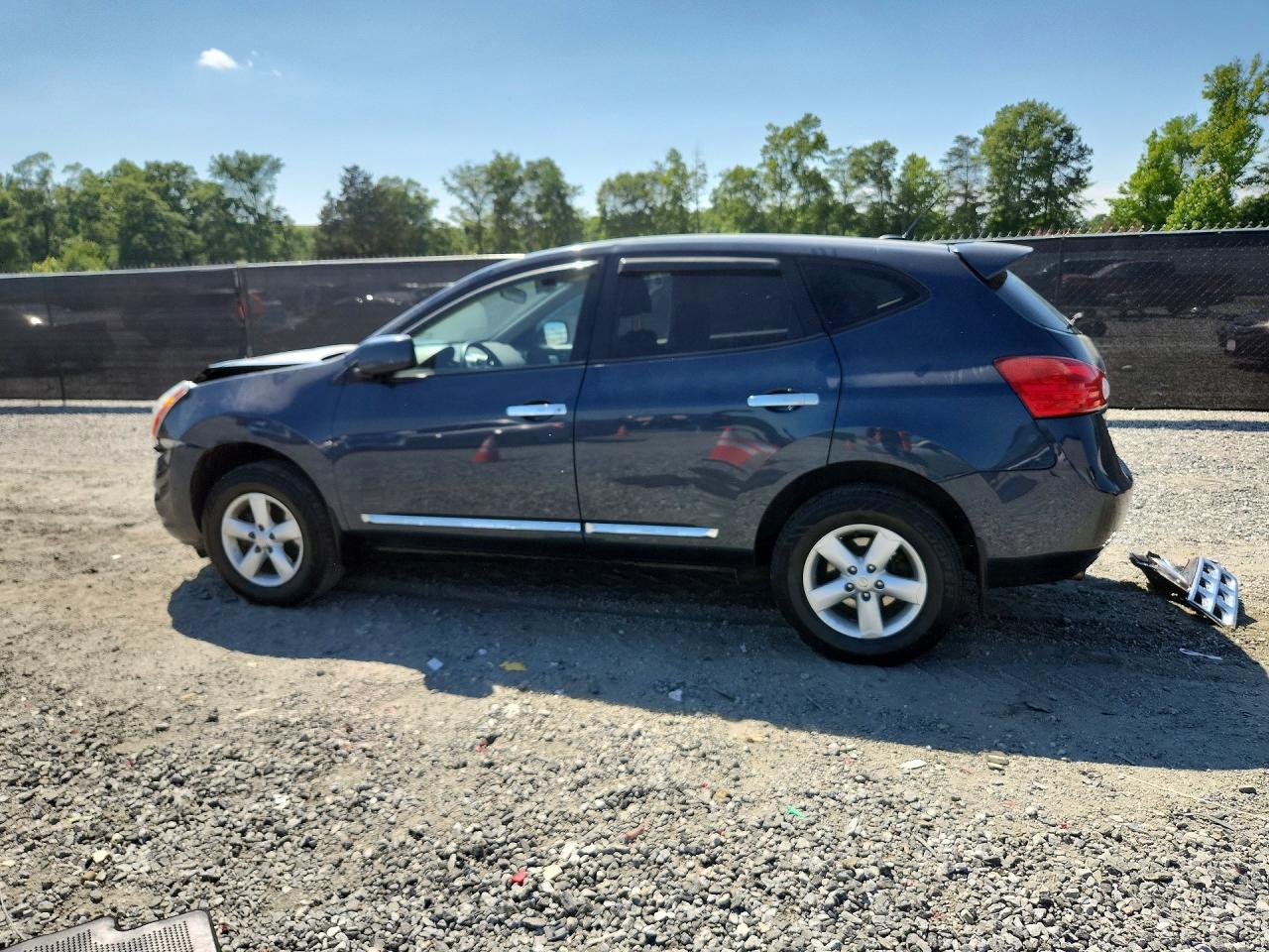 2013 Nissan Rogue S Blue vin: JN8AS5MV8DW627991