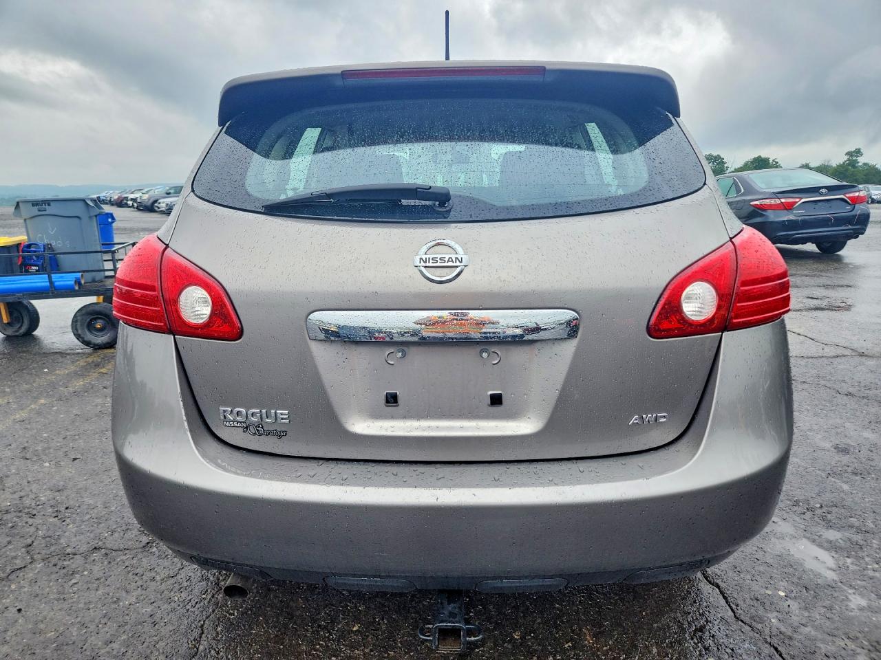 2013 Nissan Rogue S Gray vin: JN8AS5MV8DW635220