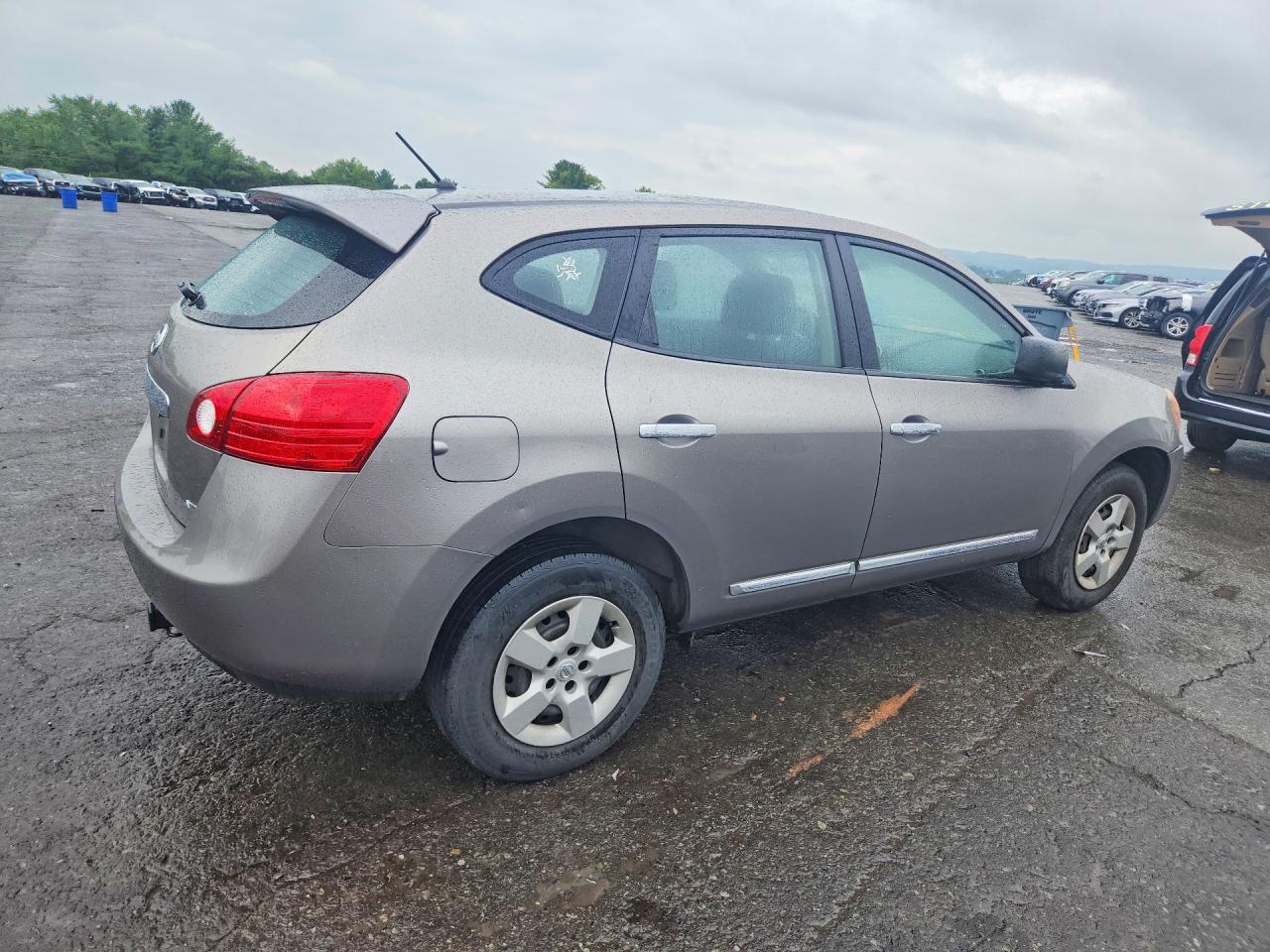 2013 Nissan Rogue S Gray vin: JN8AS5MV8DW635220