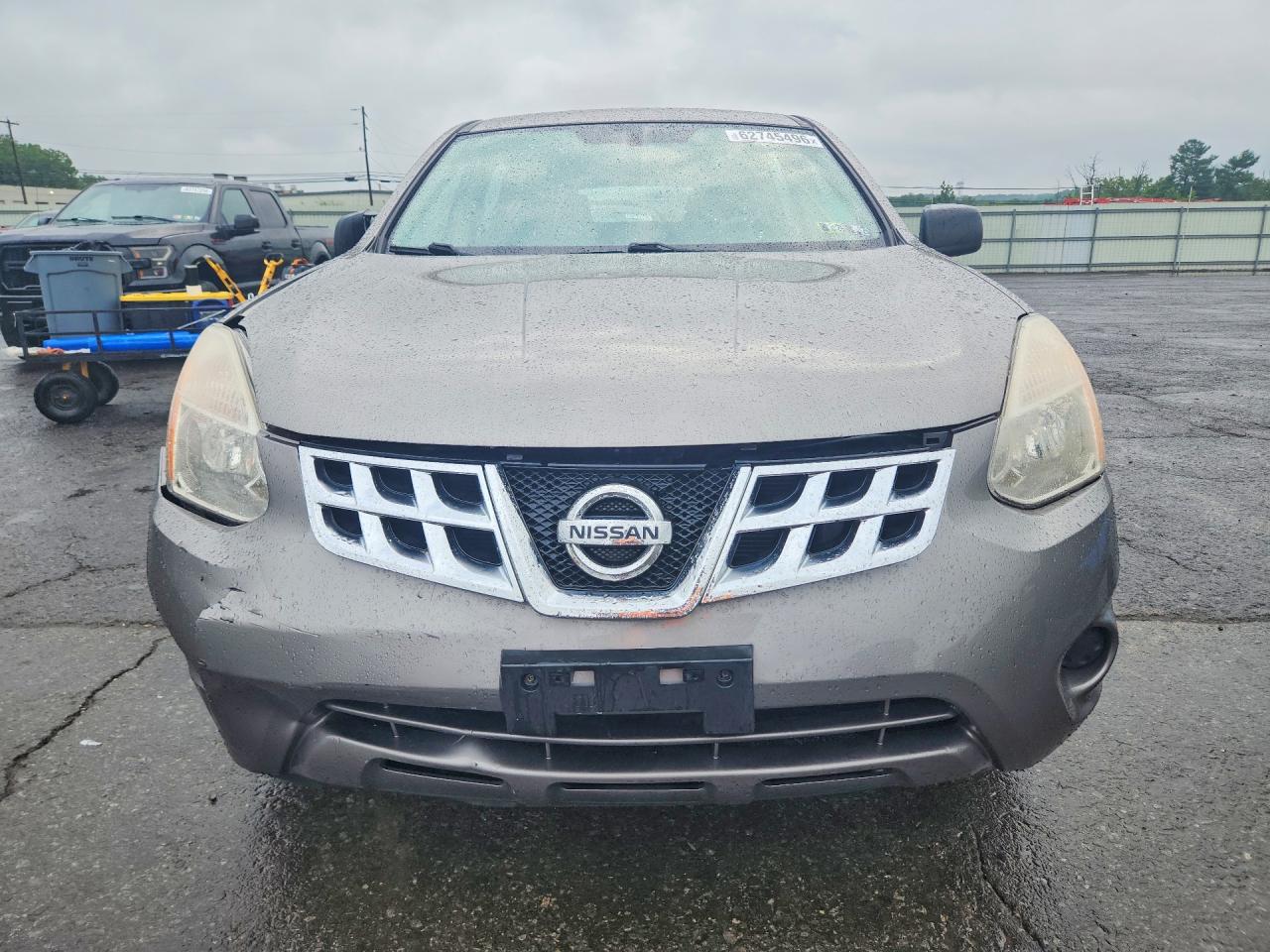 2013 Nissan Rogue S Gray vin: JN8AS5MV8DW635220