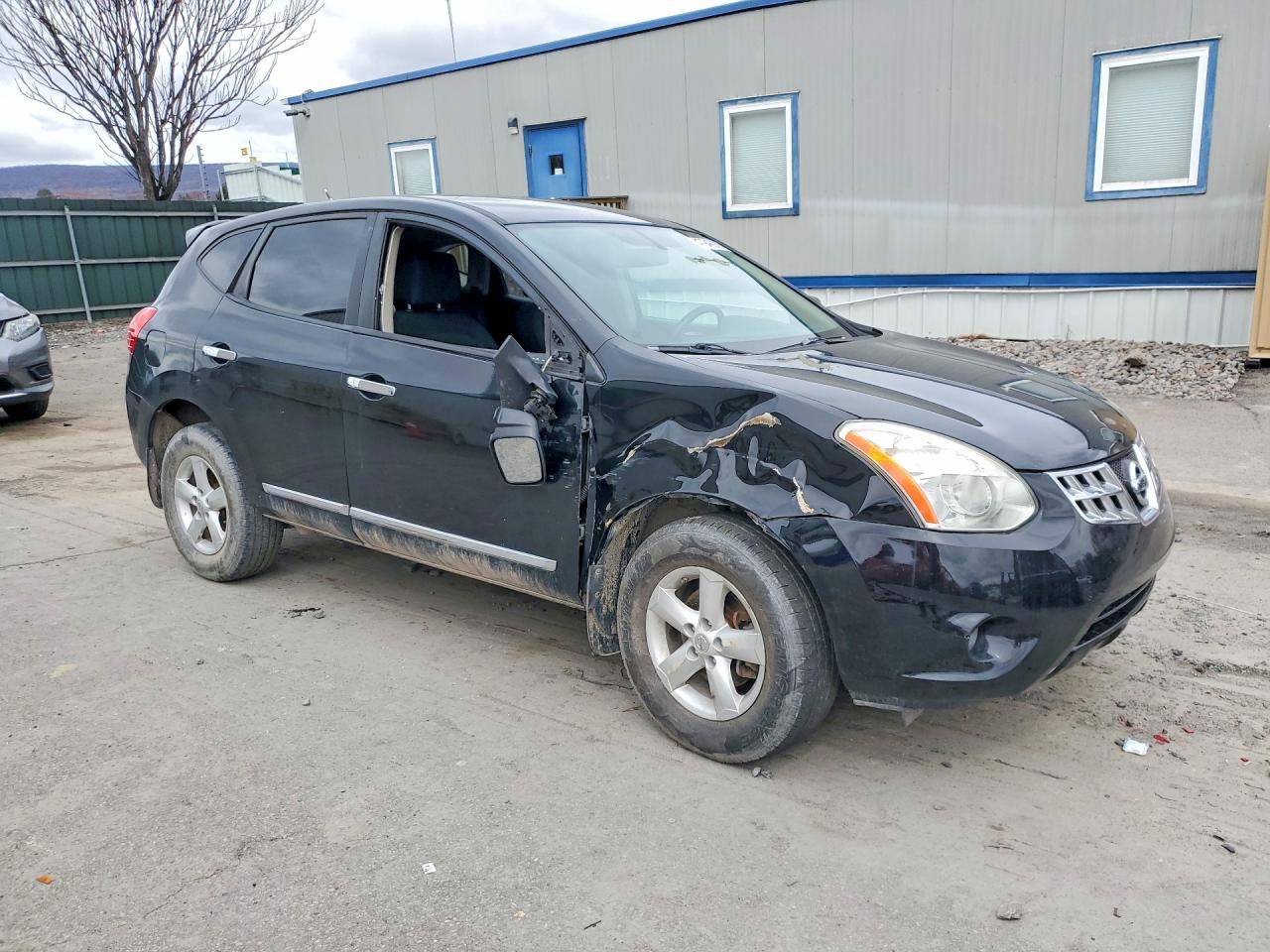 2013 Nissan Rogue S Черный vin: JN8AS5MV8DW635556