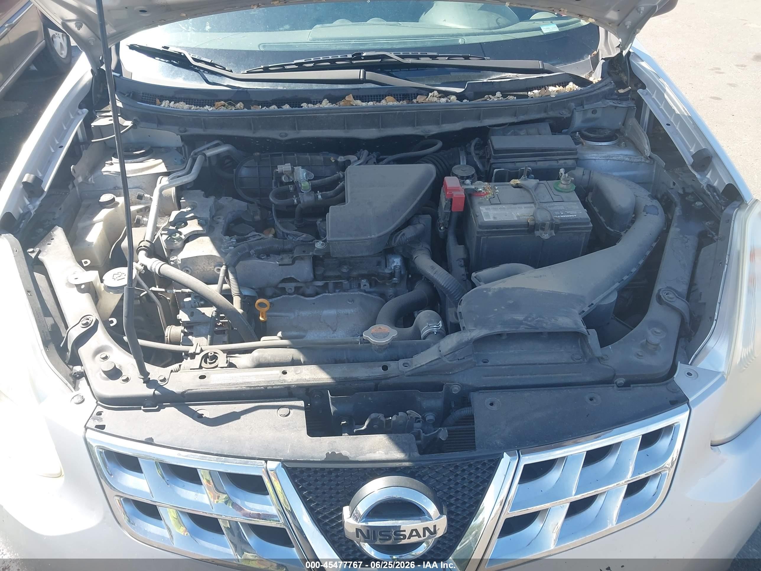 2013 Nissan Rogue S Silver vin: JN8AS5MV8DW638358