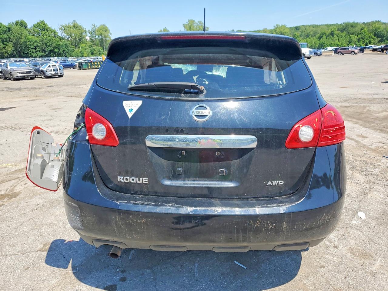 2013 Nissan Rogue S Black vin: JN8AS5MV8DW641485