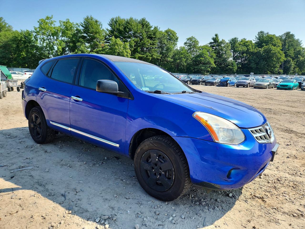 2013 Nissan Rogue S Blue vin: JN8AS5MV8DW642183