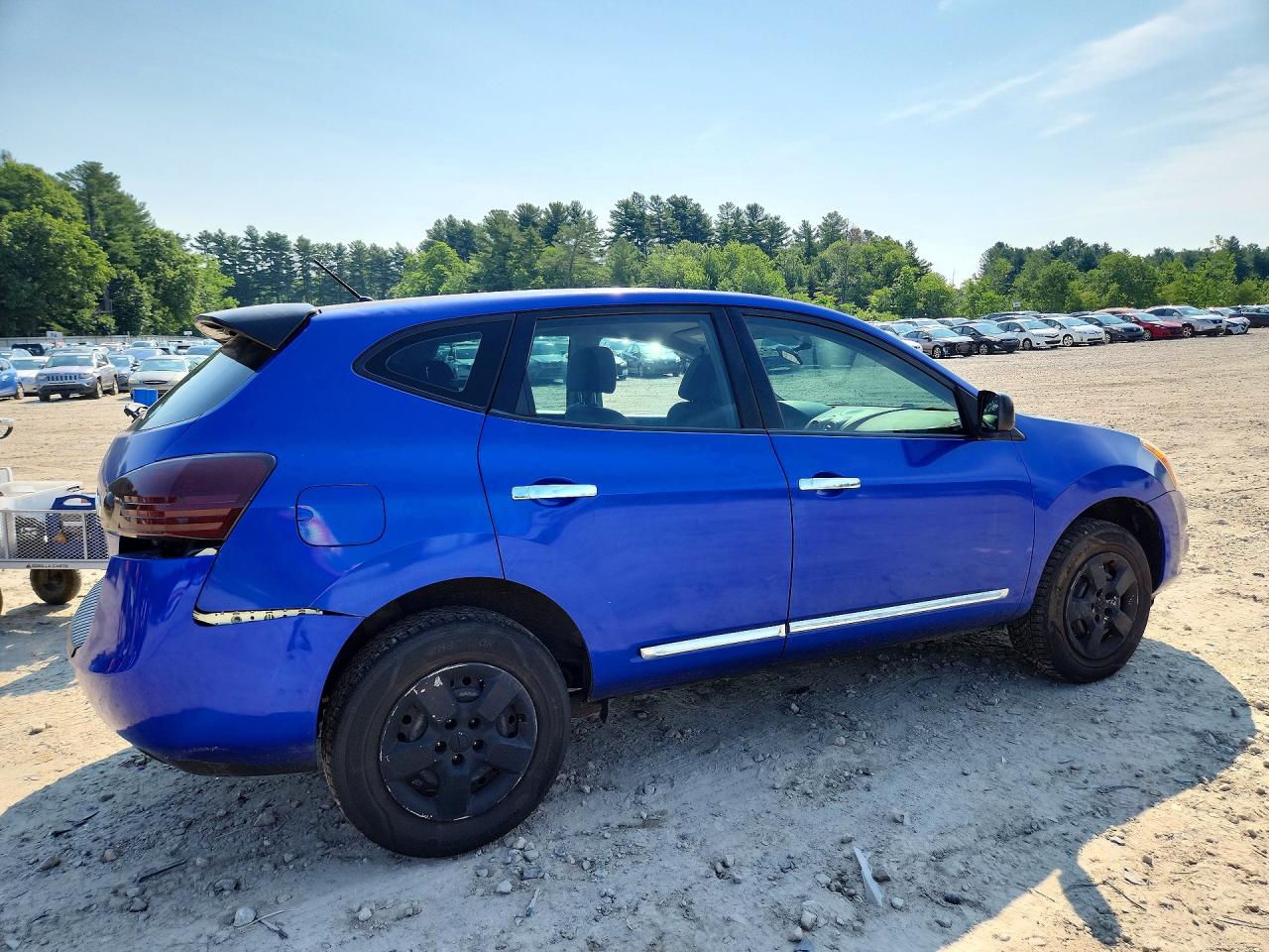 2013 Nissan Rogue S Blue vin: JN8AS5MV8DW642183