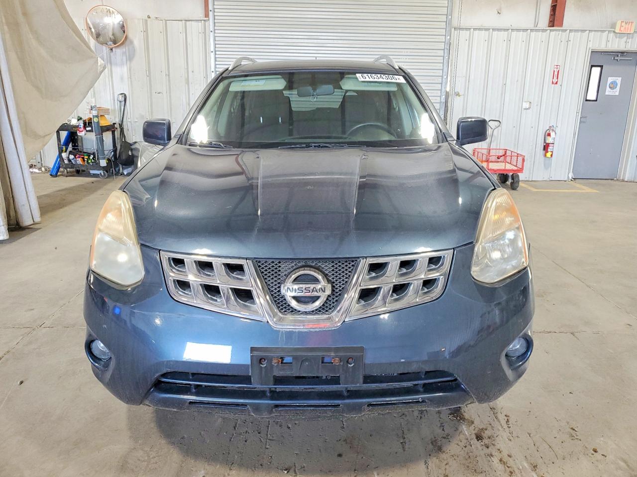 2013 Nissan Rogue S Gray vin: JN8AS5MV8DW642457