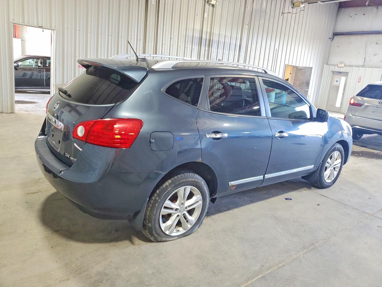 2013 Nissan Rogue S Gray vin: JN8AS5MV8DW642457