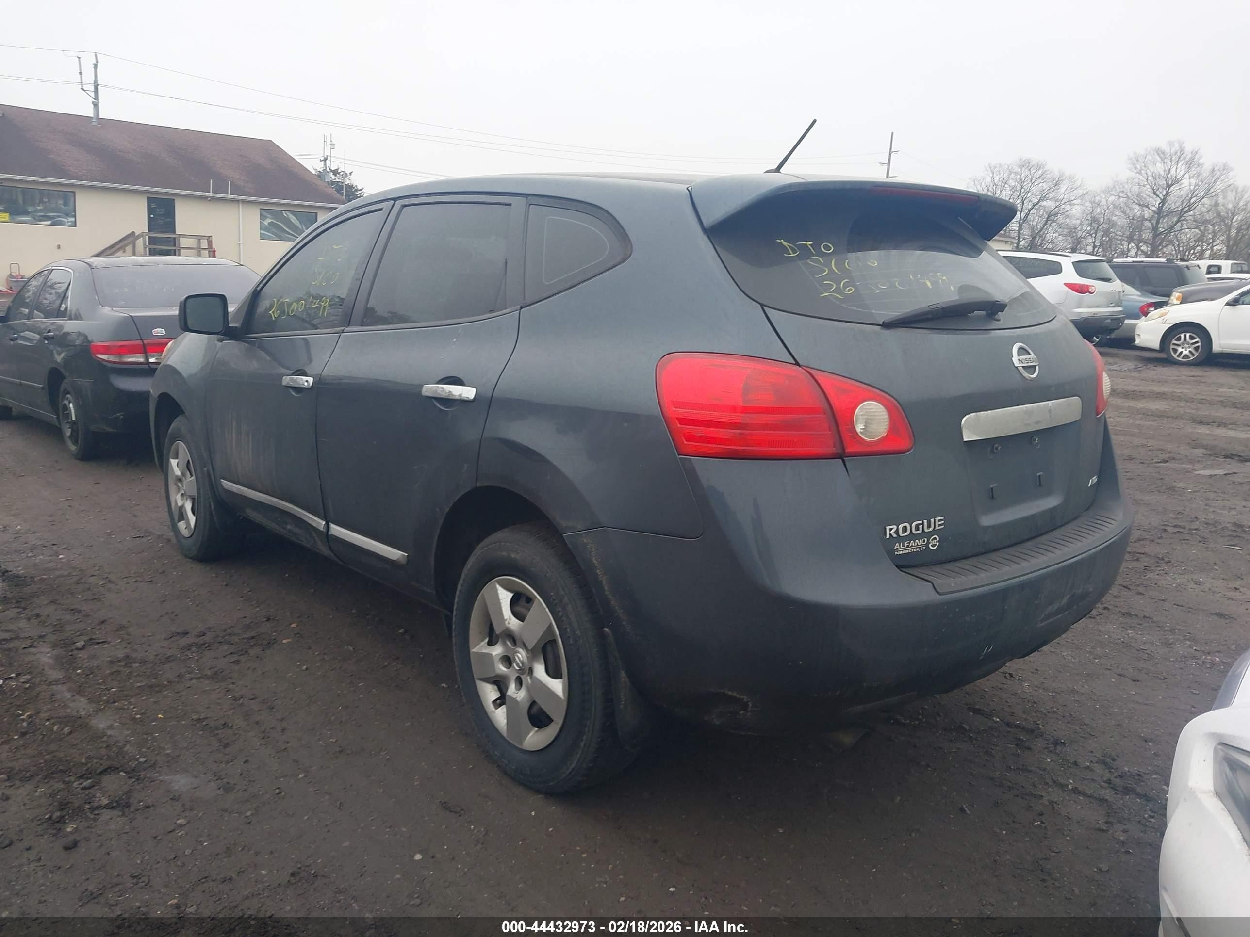 2013 Nissan Rogue S Blue vin: JN8AS5MV8DW648128