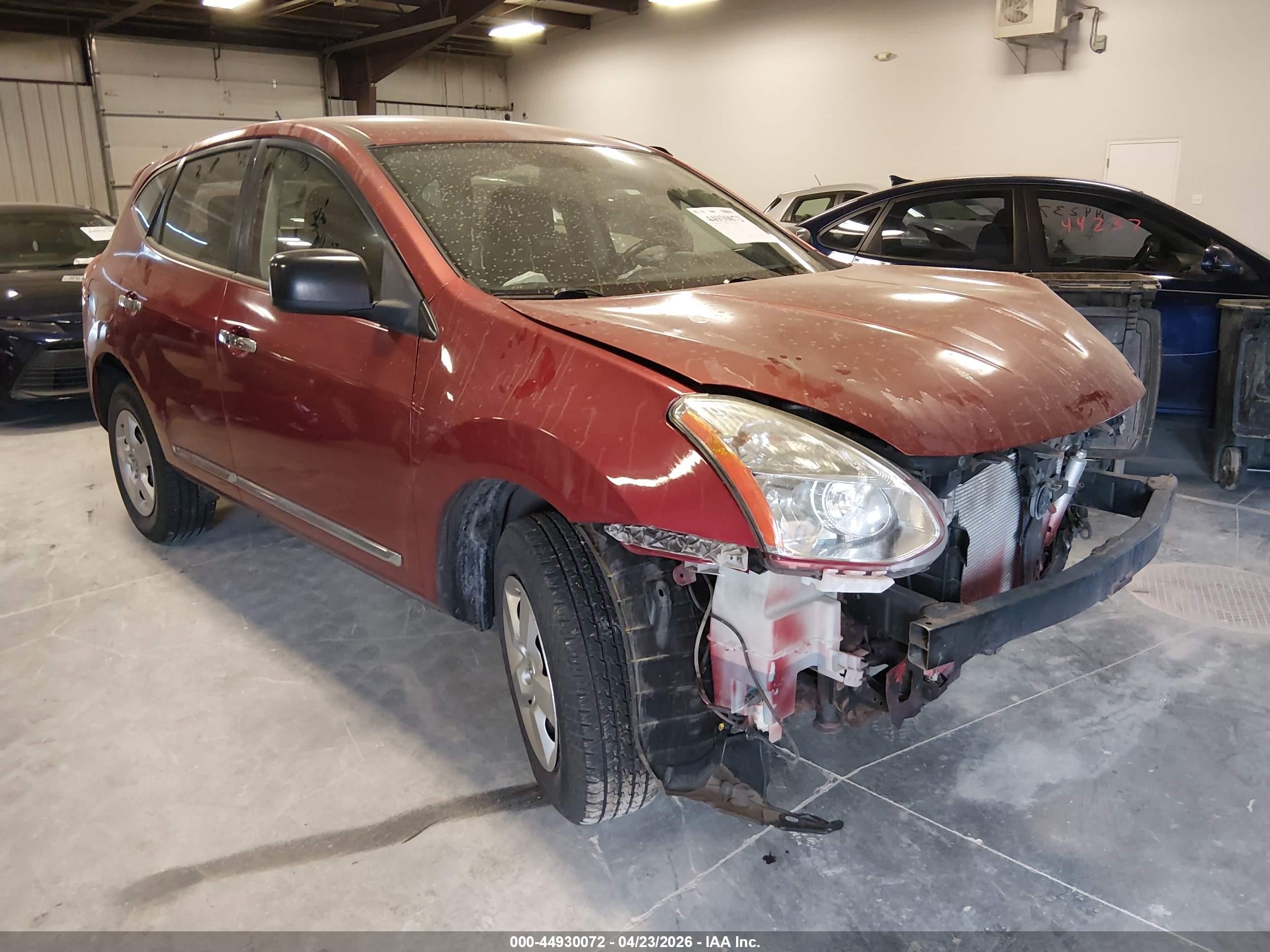 2013 Nissan Rogue S Красный vin: JN8AS5MV8DW648730