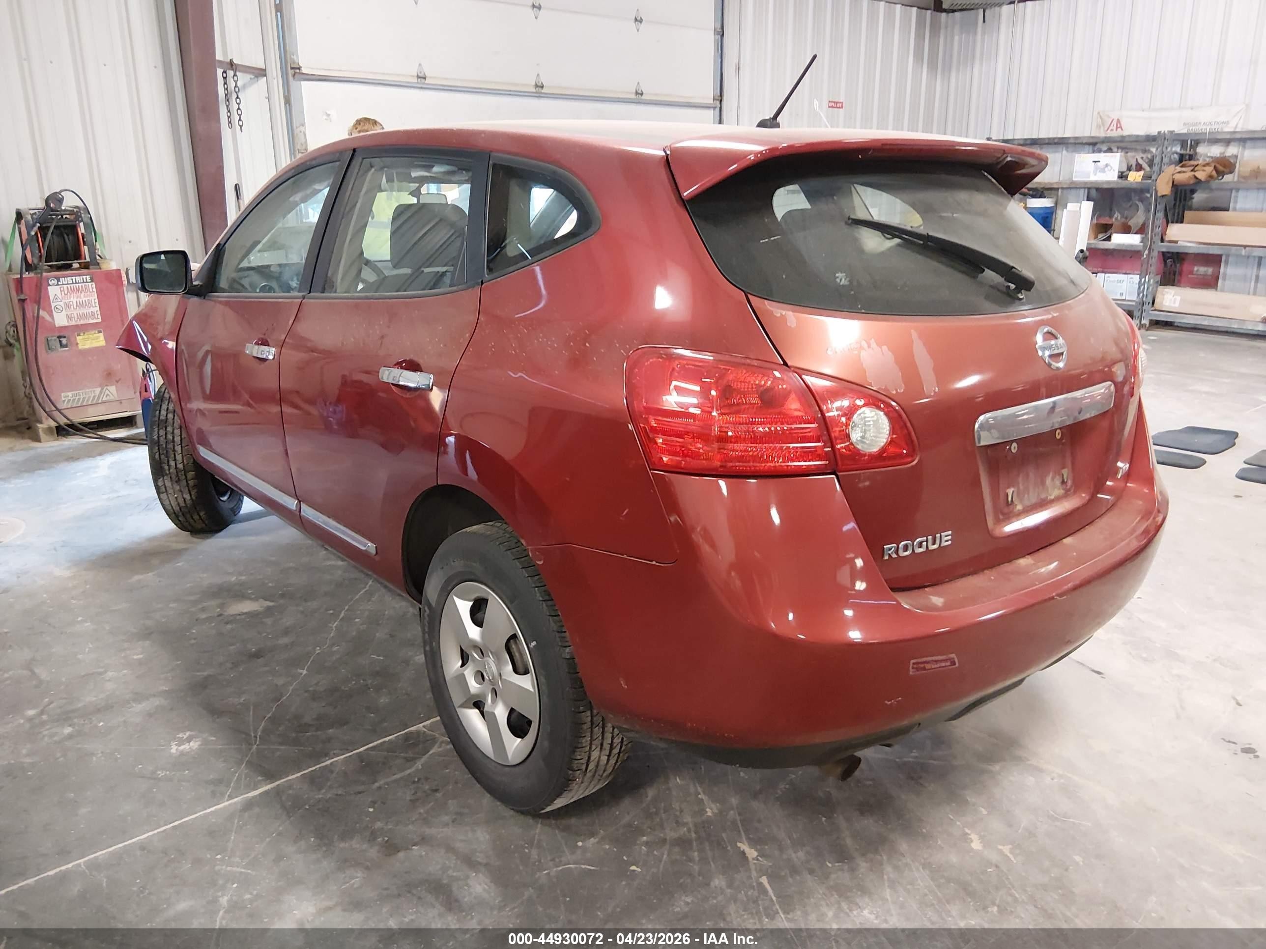 2013 Nissan Rogue S Красный vin: JN8AS5MV8DW648730