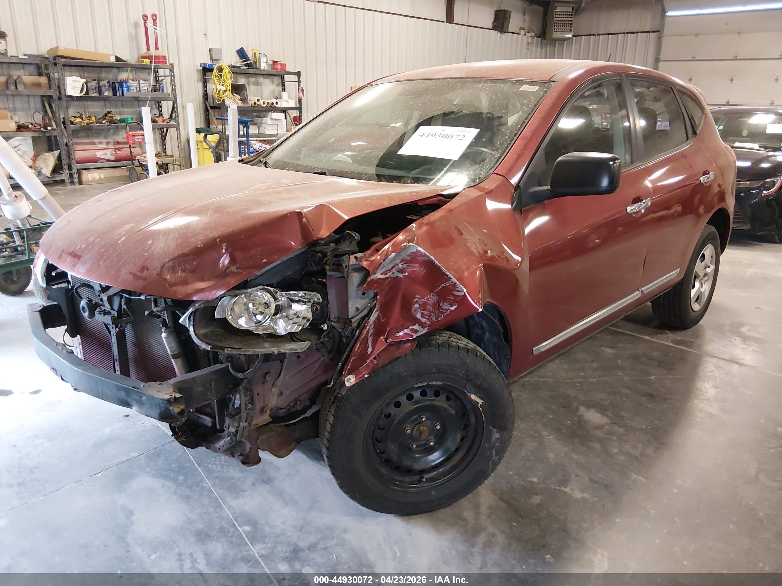 2013 Nissan Rogue S Красный vin: JN8AS5MV8DW648730