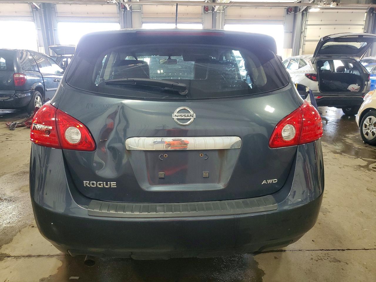 2013 Nissan Rogue S Blue vin: JN8AS5MV8DW651983
