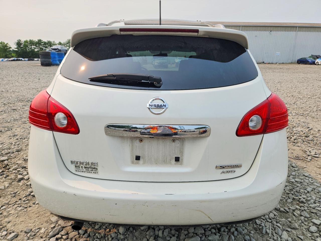 2013 Nissan Rogue S/sv Белый vin: JN8AS5MV8DW665558