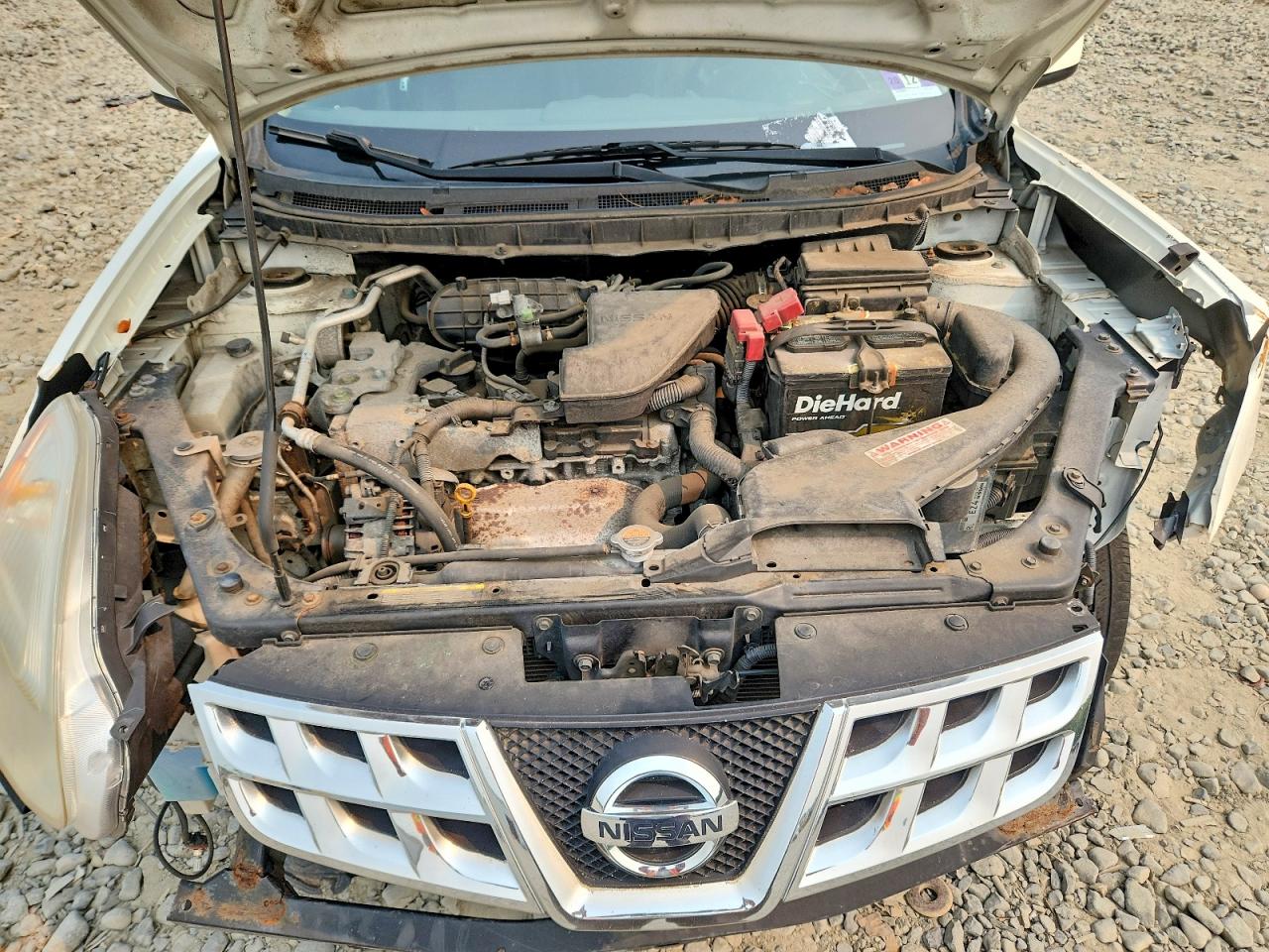 2013 Nissan Rogue S/sv Белый vin: JN8AS5MV8DW665558