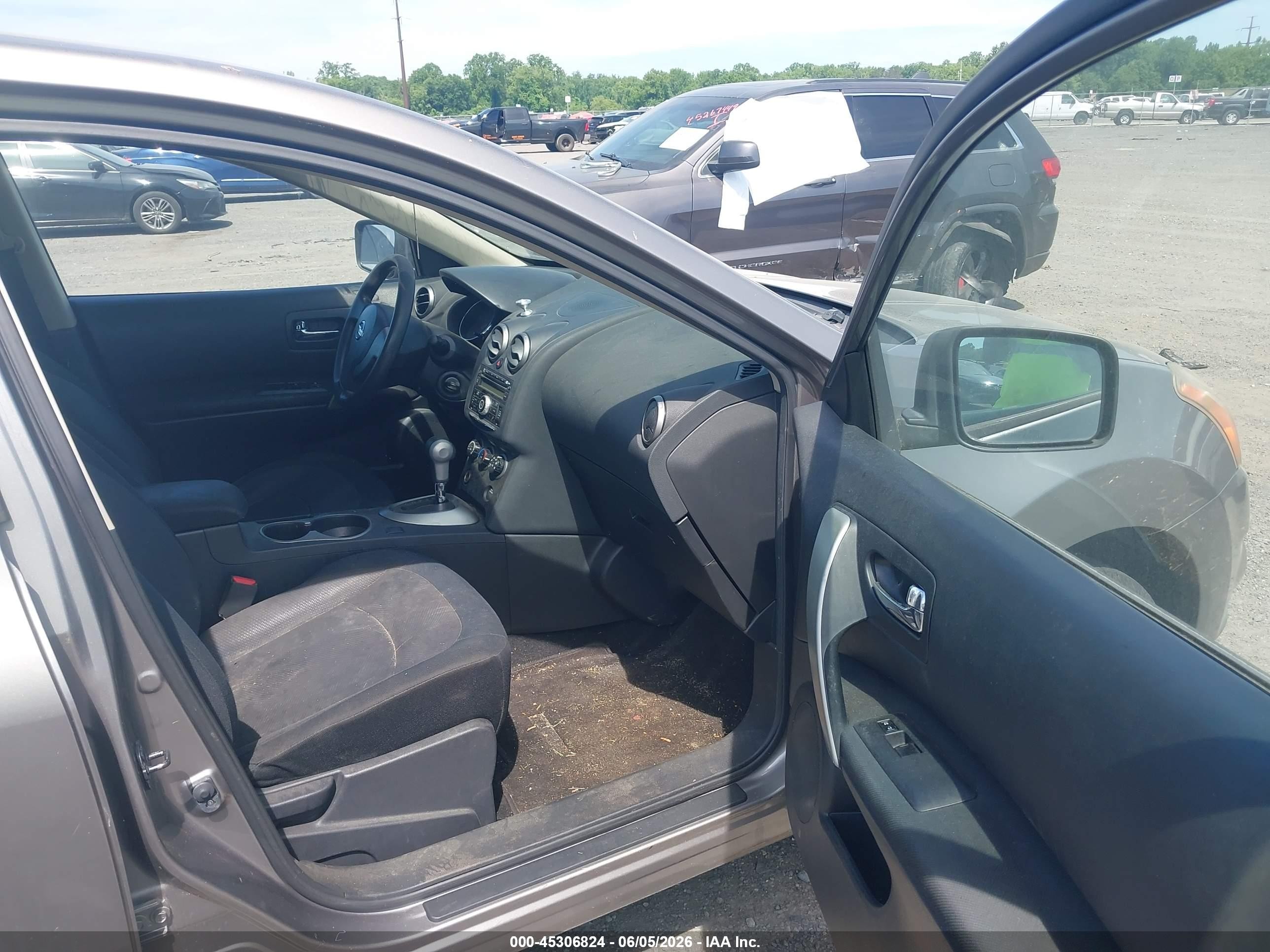 2014 Nissan Rogue Select S Gray vin: JN8AS5MV8EW703372