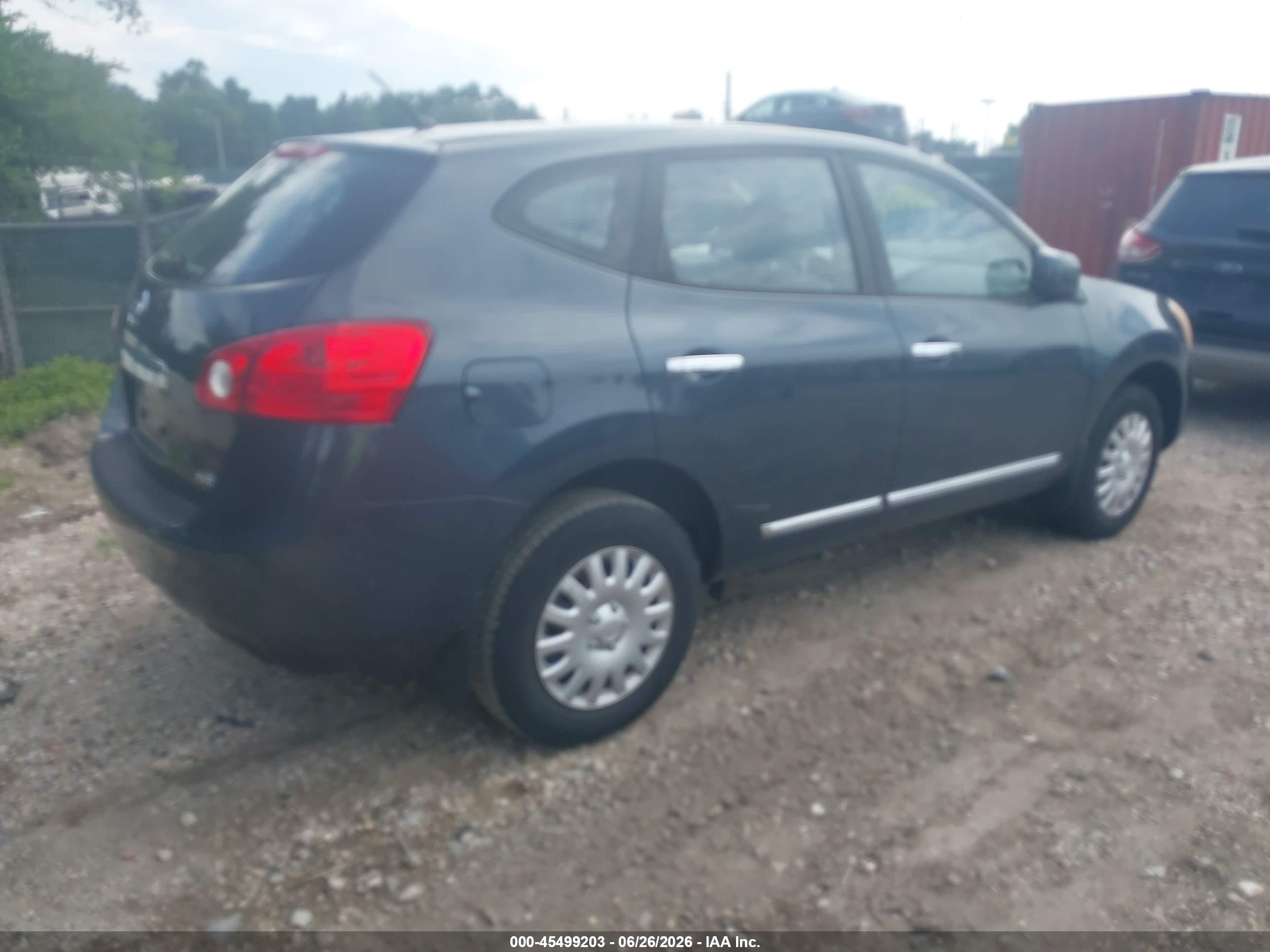 2014 Nissan Rogue Select S Blue vin: JN8AS5MV8EW710936