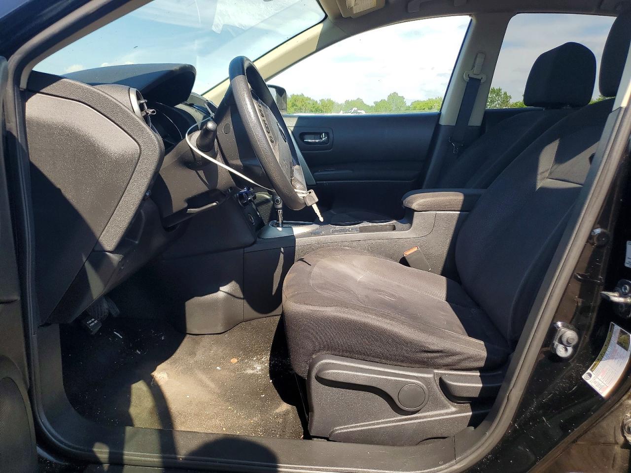 2014 Nissan Rogue Select S Черный vin: JN8AS5MV8EW713237