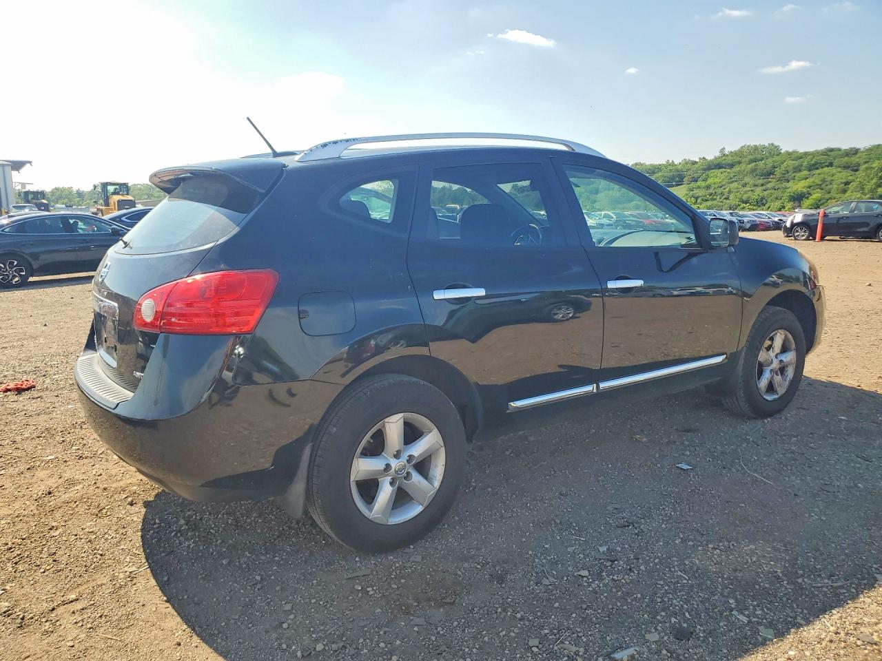 2014 Nissan Rogue Select S Черный vin: JN8AS5MV8EW713237
