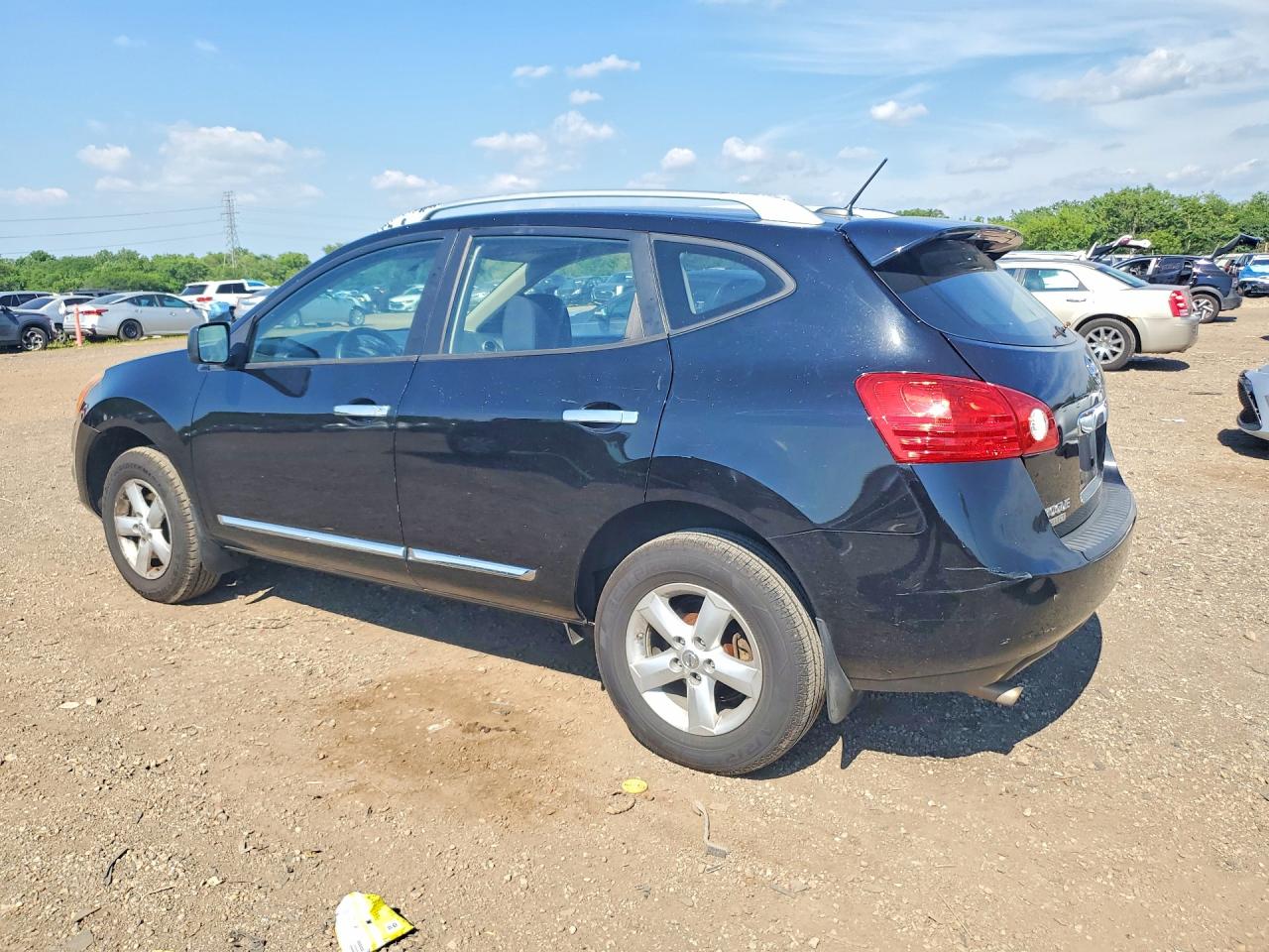 2014 Nissan Rogue Select S Черный vin: JN8AS5MV8EW713237