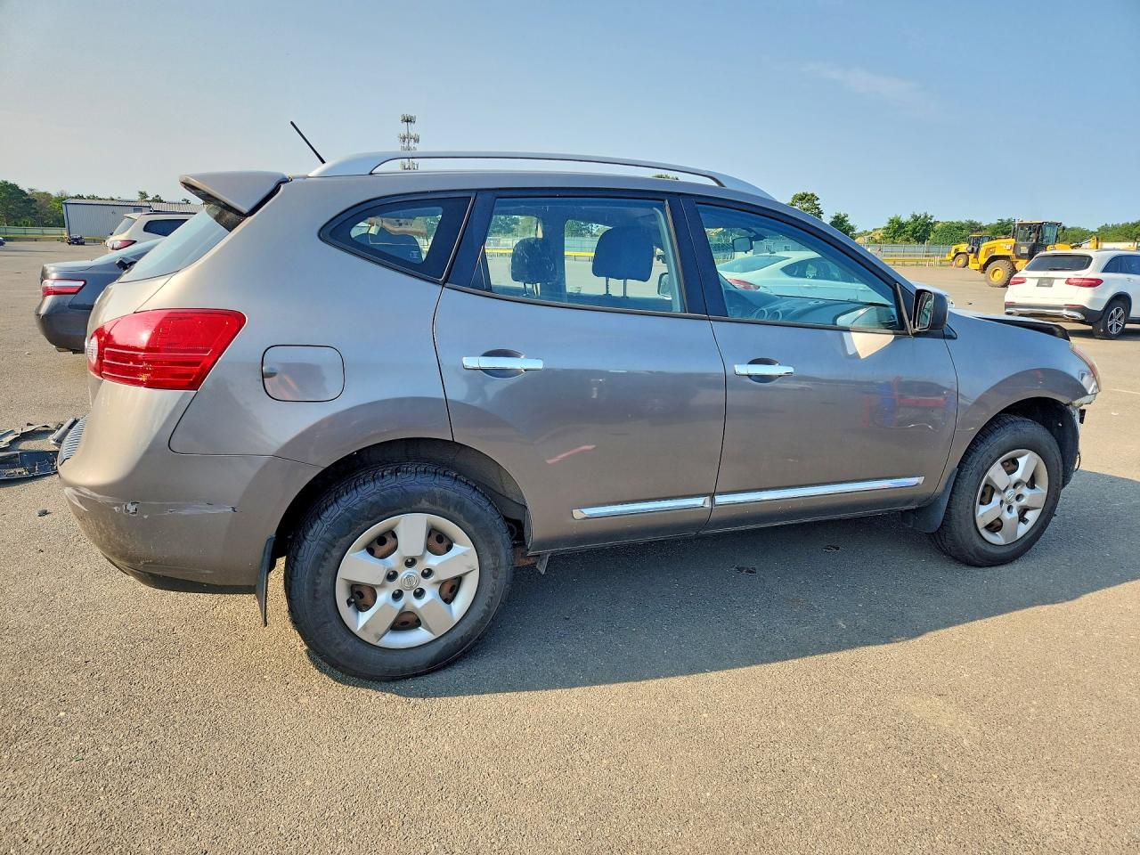 2014 Nissan Rogue Select S Gray vin: JN8AS5MV8EW717367