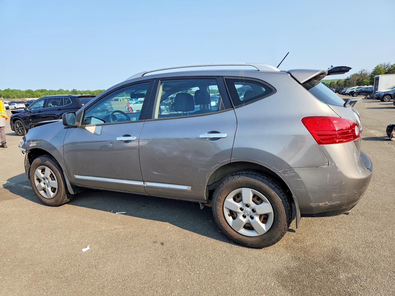 2014 Nissan Rogue Select S Gray vin: JN8AS5MV8EW717367