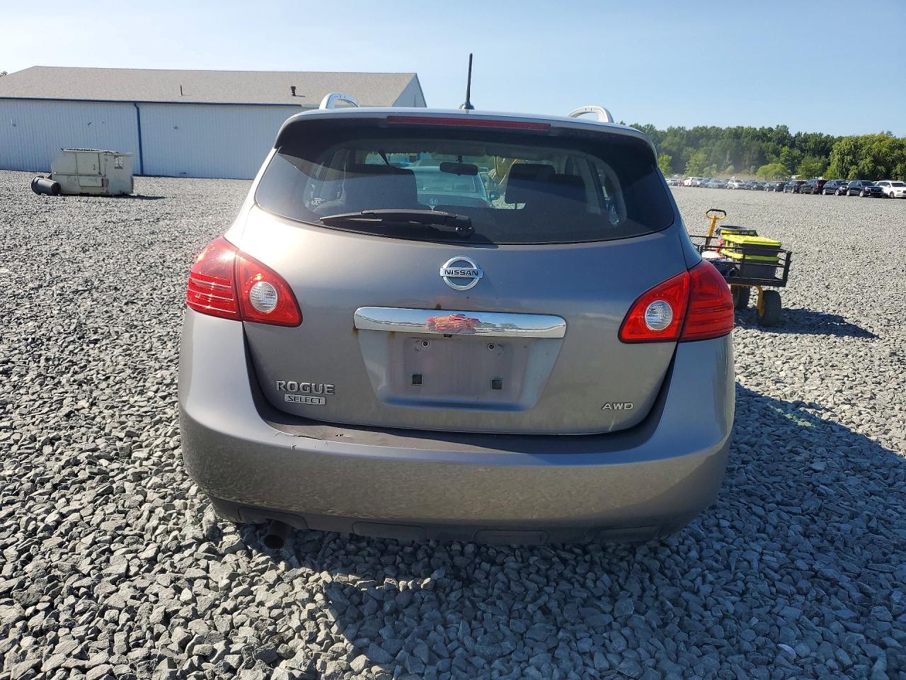 2014 Nissan Rogue Select S Brown vin: JN8AS5MV8EW719152