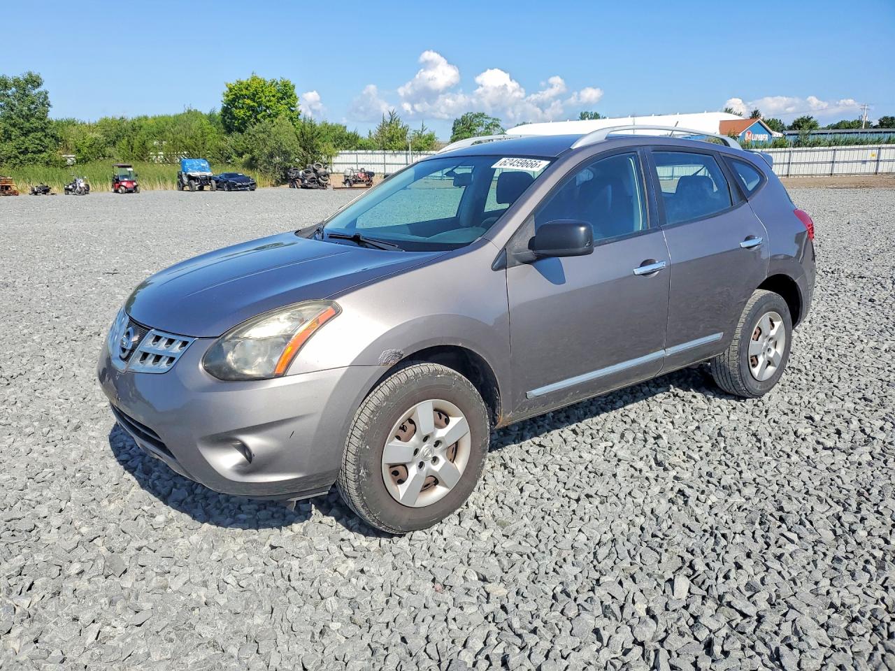 2014 Nissan Rogue Select S Brown vin: JN8AS5MV8EW719152