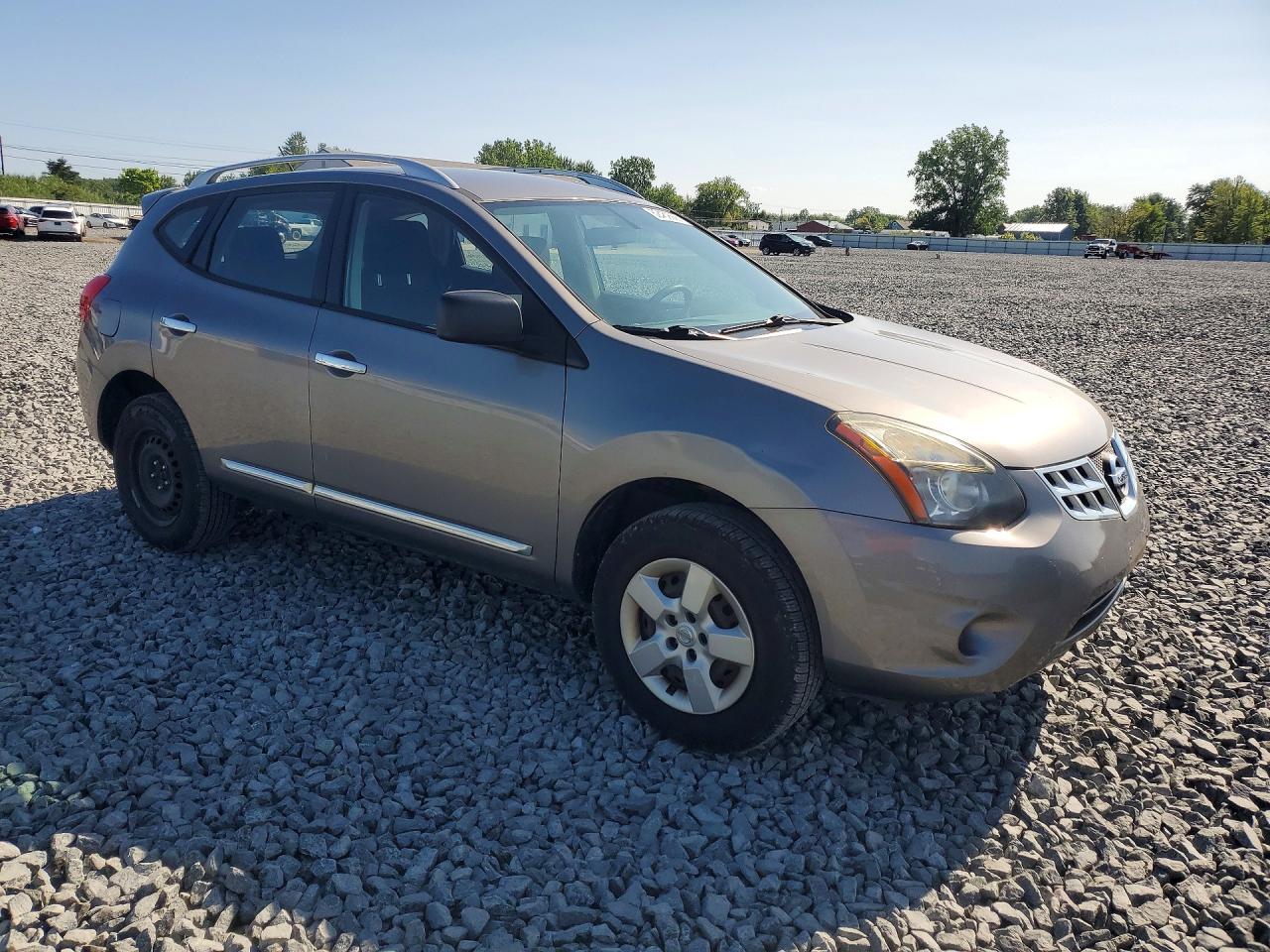 2014 Nissan Rogue Select S Brown vin: JN8AS5MV8EW719152