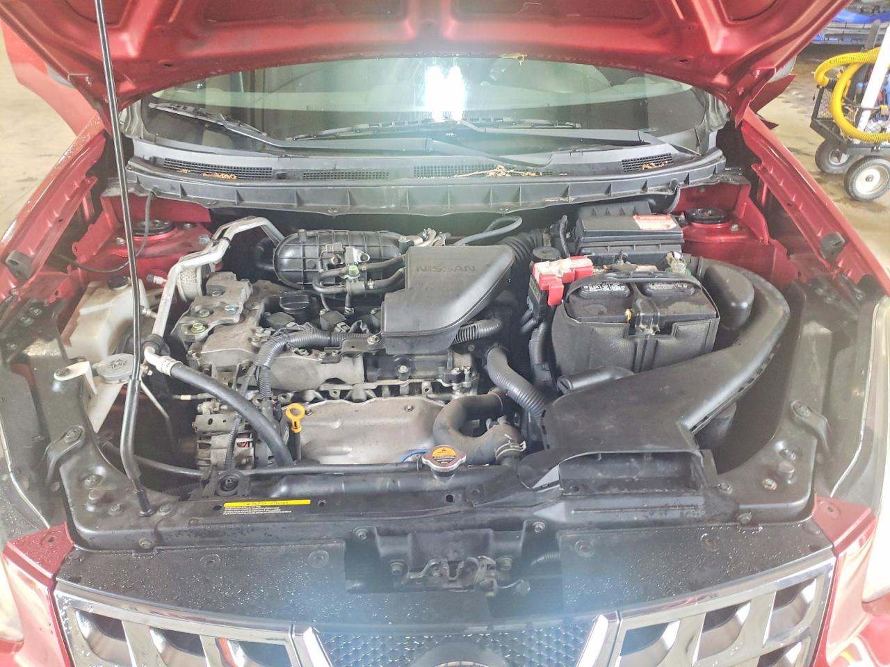 2015 Nissan Rogue Select S Red vin: JN8AS5MV8FW250226
