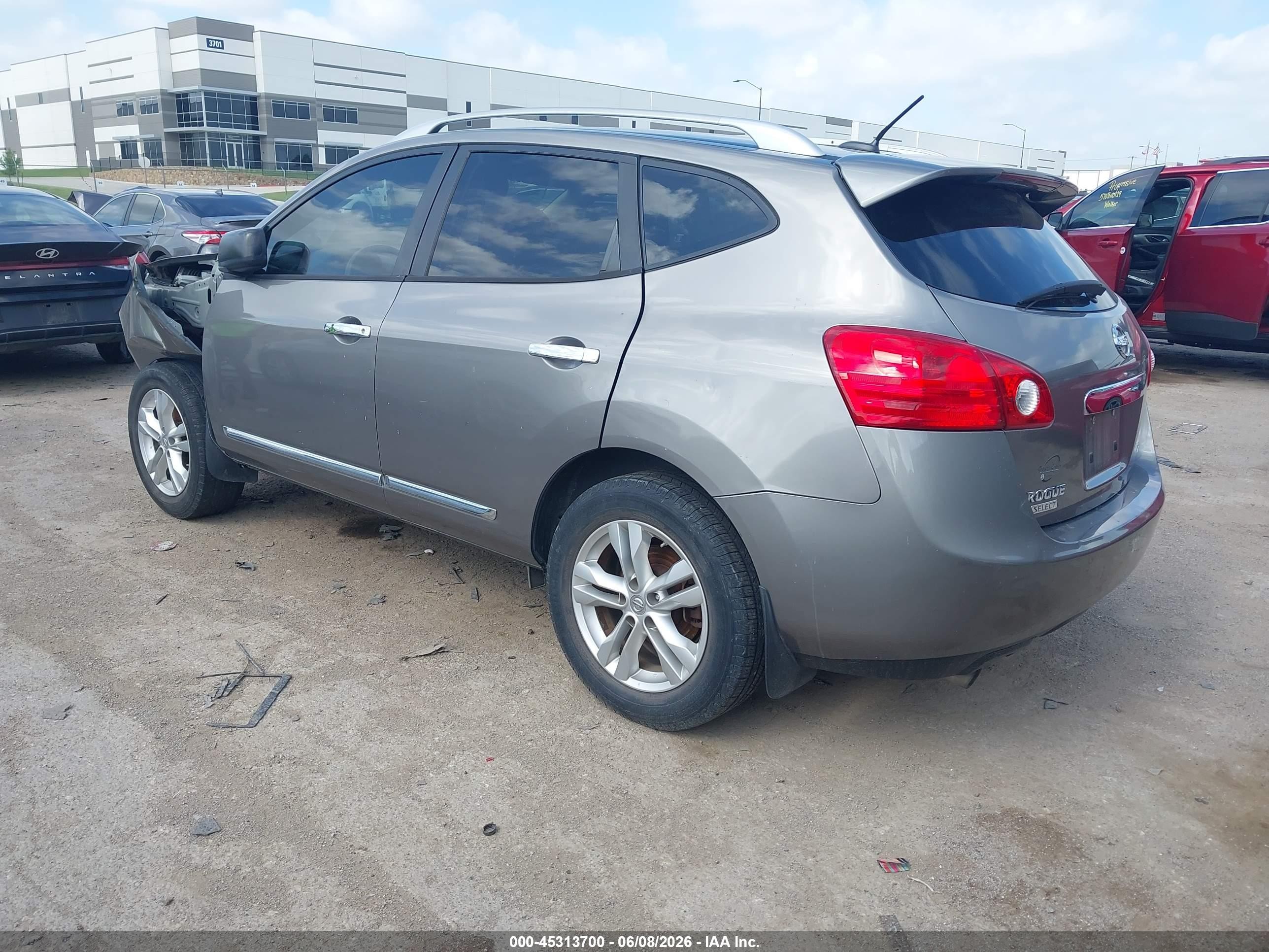 2015 Nissan Rogue Select S Navy vin: JN8AS5MV8FW252204