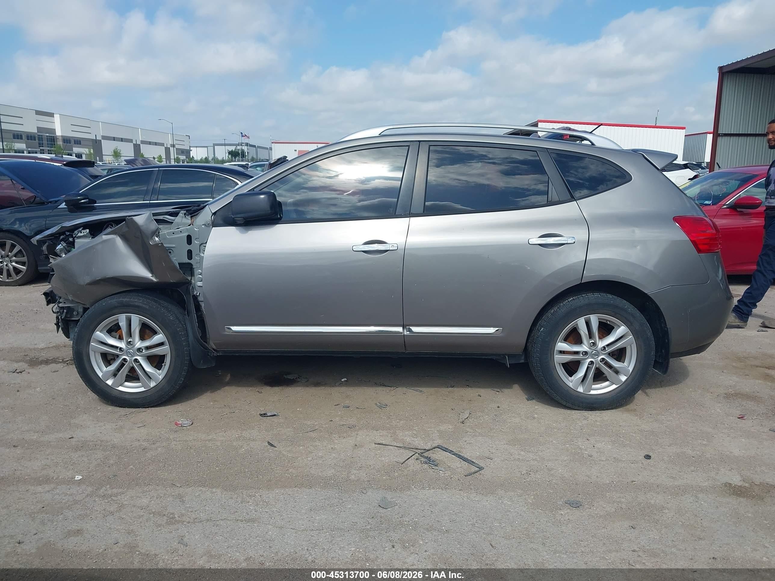 2015 Nissan Rogue Select S Navy vin: JN8AS5MV8FW252204