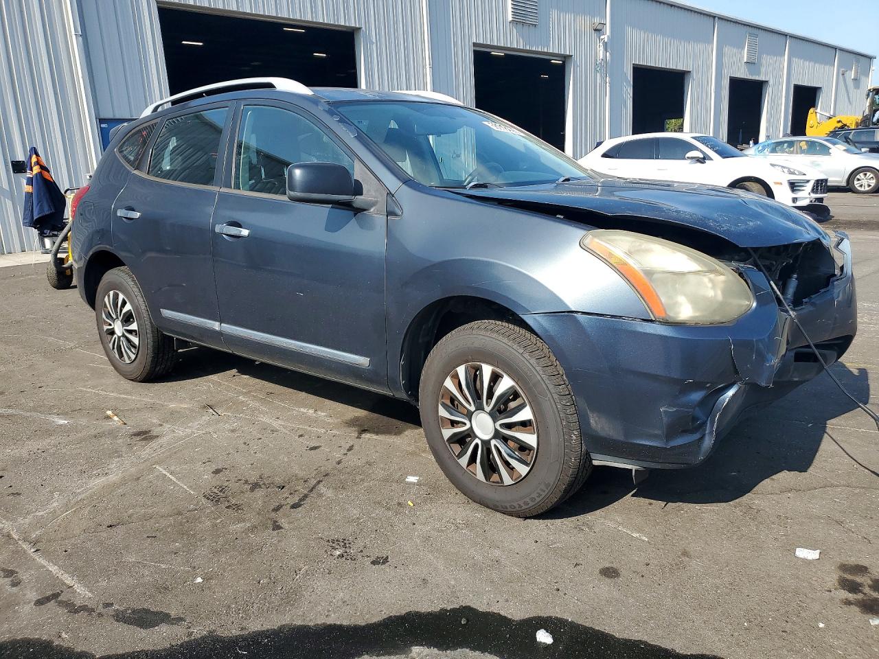 2015 Nissan Rogue Select S Blue vin: JN8AS5MV8FW750211