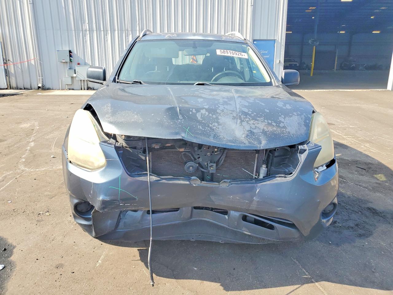 2015 Nissan Rogue Select S Blue vin: JN8AS5MV8FW750211
