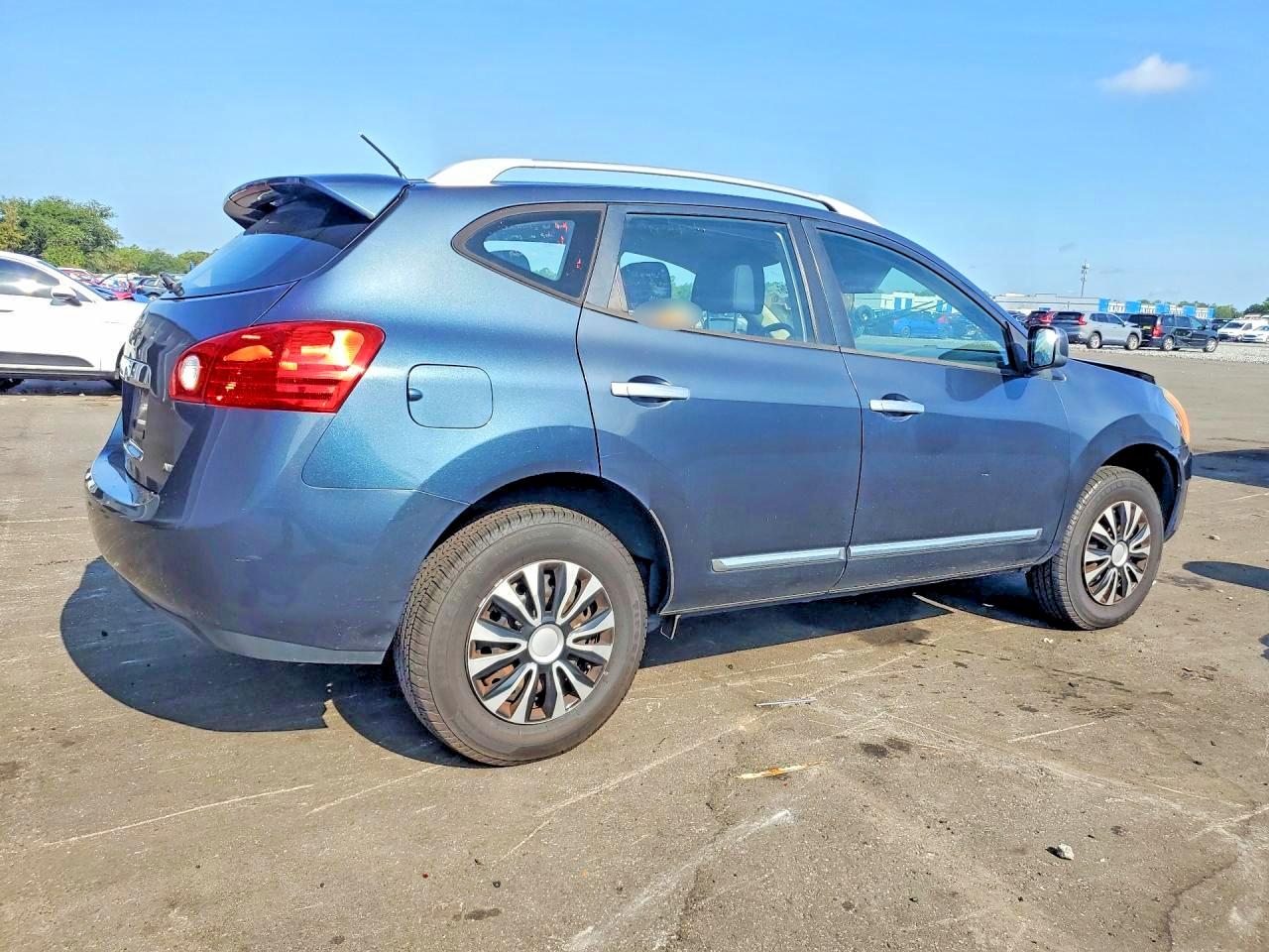 2015 Nissan Rogue Select S Blue vin: JN8AS5MV8FW750211
