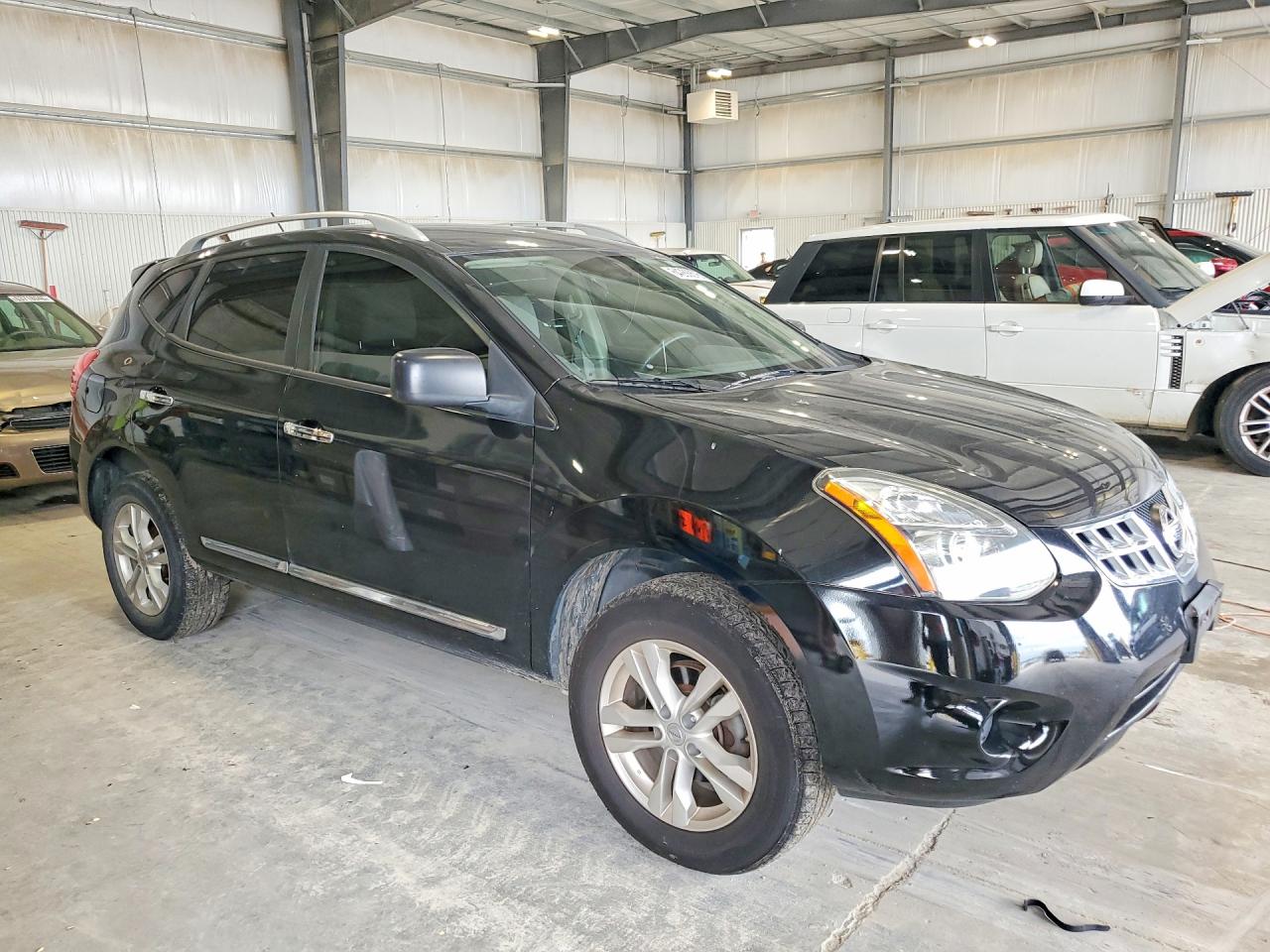 2015 Nissan Rogue Select S Black vin: JN8AS5MV8FW755859
