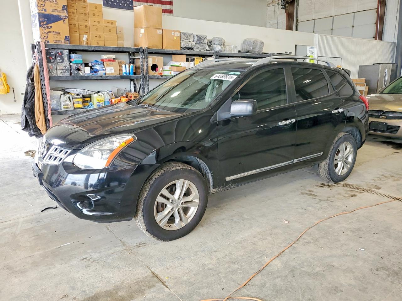 2015 Nissan Rogue Select S Black vin: JN8AS5MV8FW755859